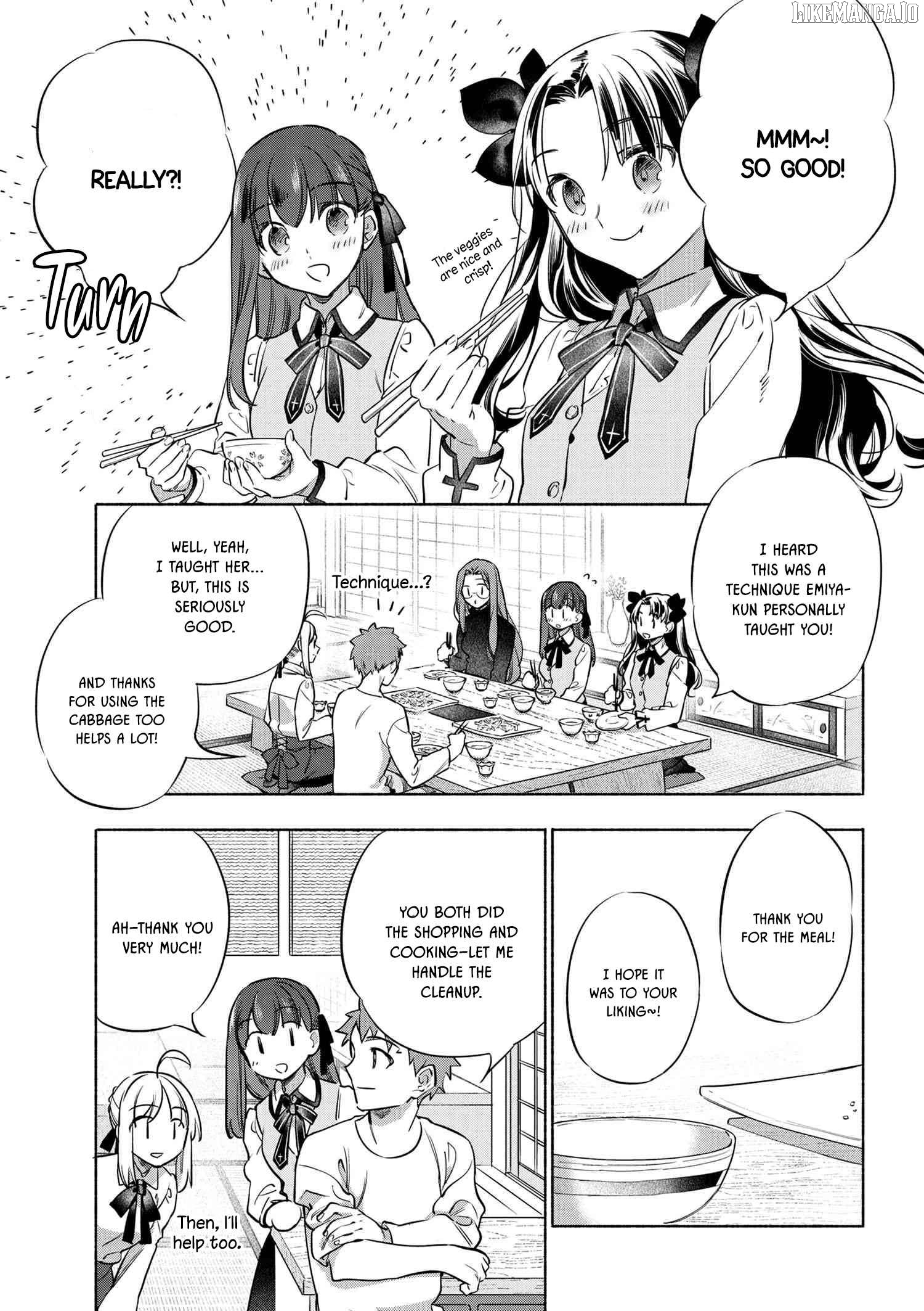 What's Cooking at the Emiya House Today? Chapter 39 - page 17