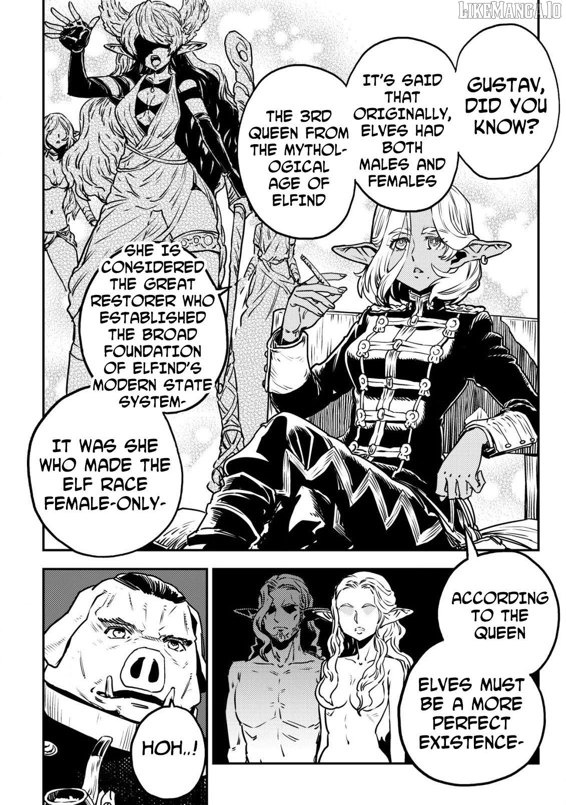 Orcsen Oukokushi – Yaban na Ooku no Kuni wa, Ikanishite Heiwa na Elf no Kuni wo Yakiharau ni Itatta ka Chapter 6 - page 33