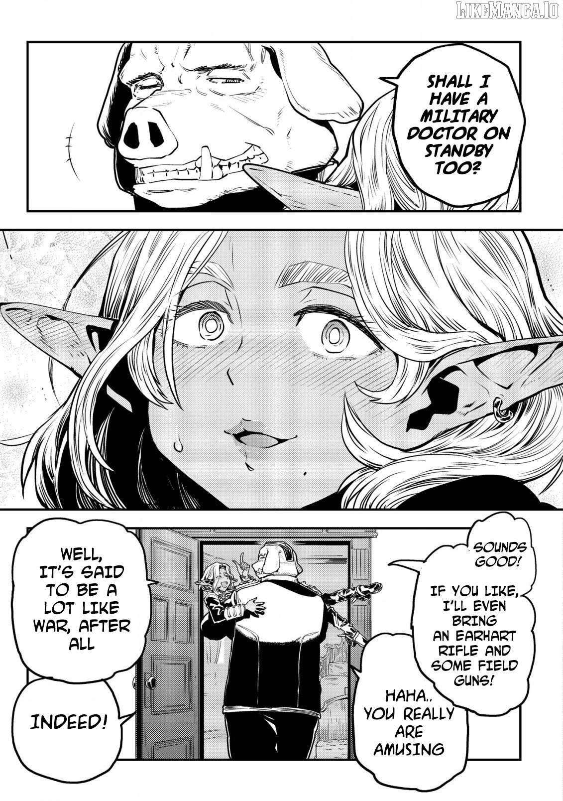 Orcsen Oukokushi – Yaban na Ooku no Kuni wa, Ikanishite Heiwa na Elf no Kuni wo Yakiharau ni Itatta ka Chapter 6 - page 55