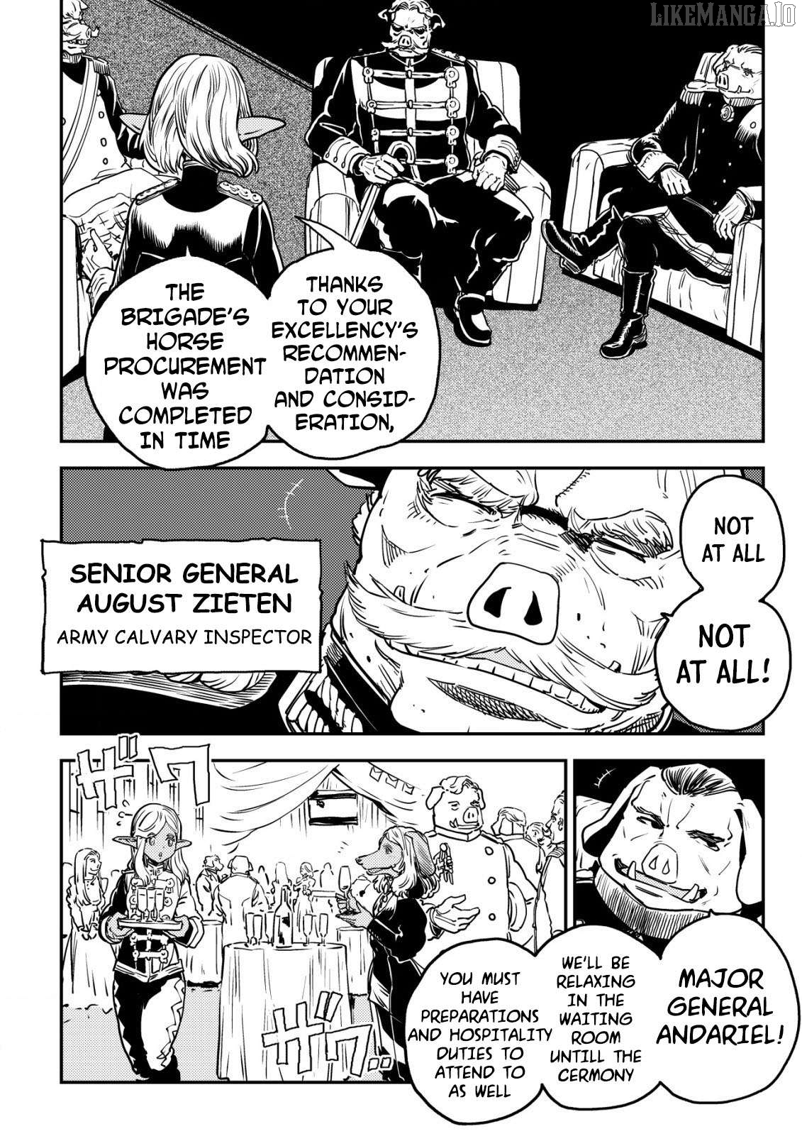 Orcsen Oukokushi – Yaban na Ooku no Kuni wa, Ikanishite Heiwa na Elf no Kuni wo Yakiharau ni Itatta ka Chapter 6 - page 7