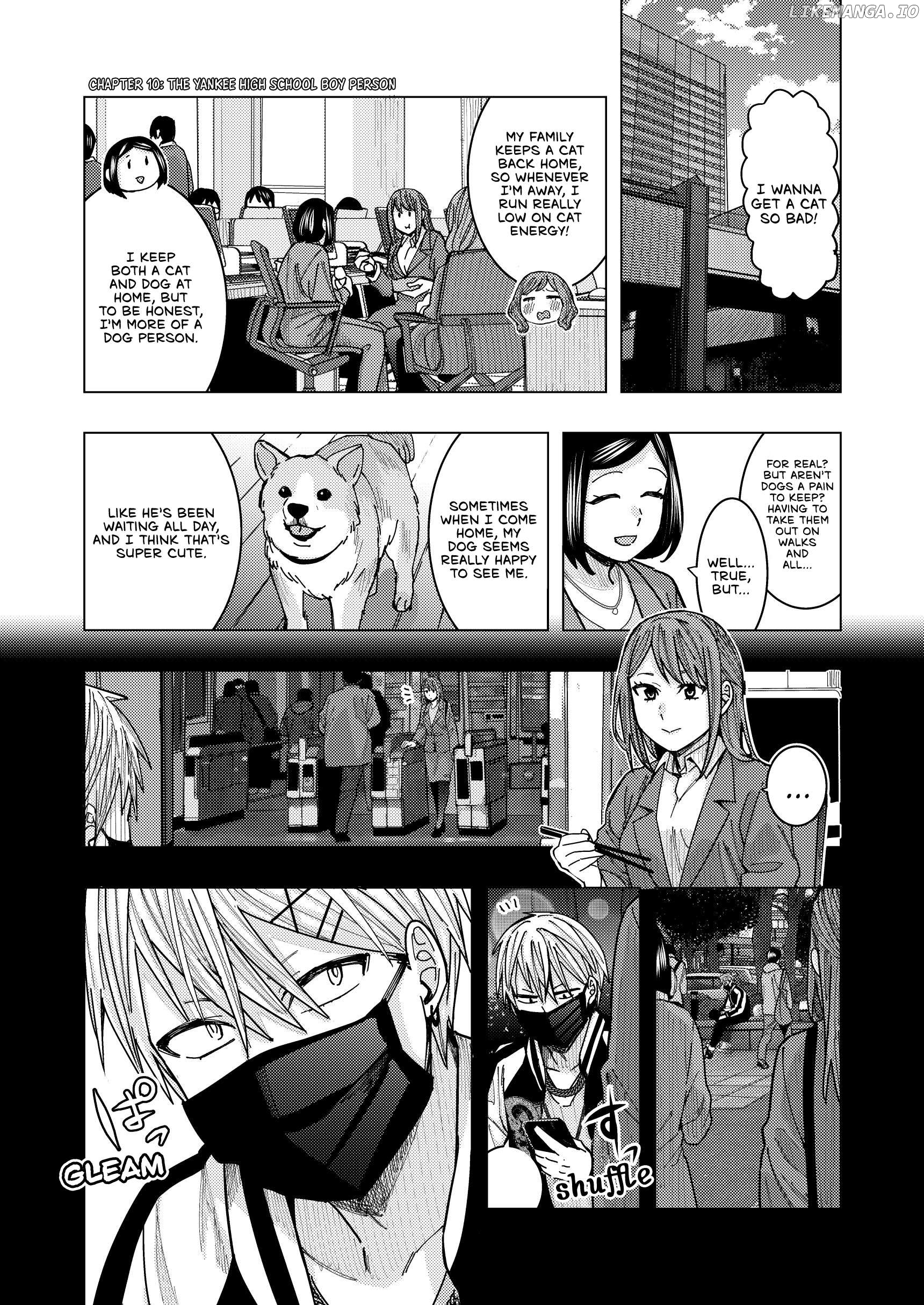 A Story About An Office Lady Getting Attached To A Delinquent High School Boy She Met At An Arcade Chapter 10 - page 1