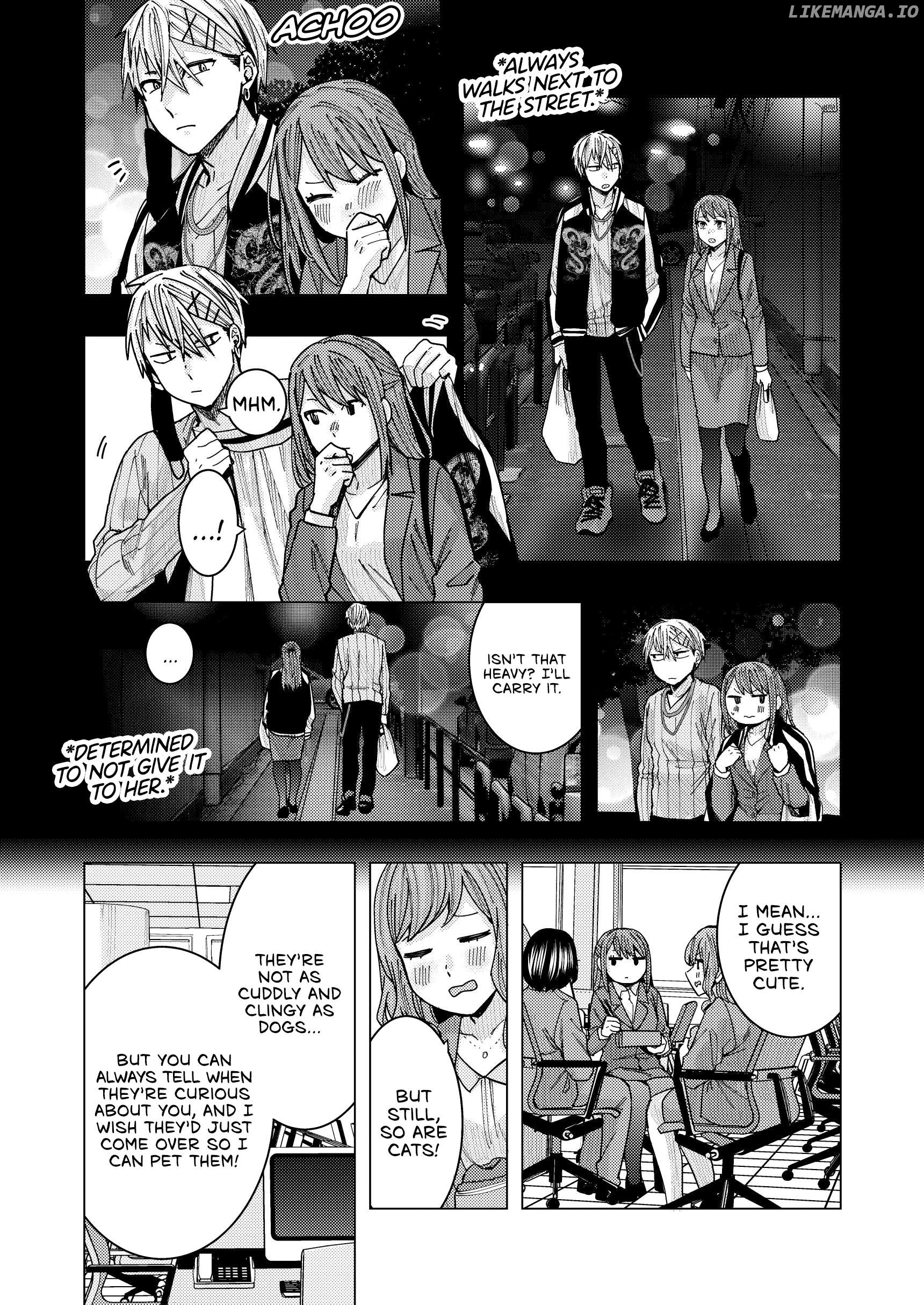A Story About An Office Lady Getting Attached To A Delinquent High School Boy She Met At An Arcade Chapter 10 - page 3
