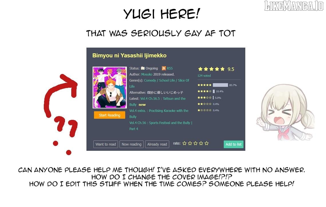 Bimyou Ni Yasashii Ijimekko Chapter 57 - page 17