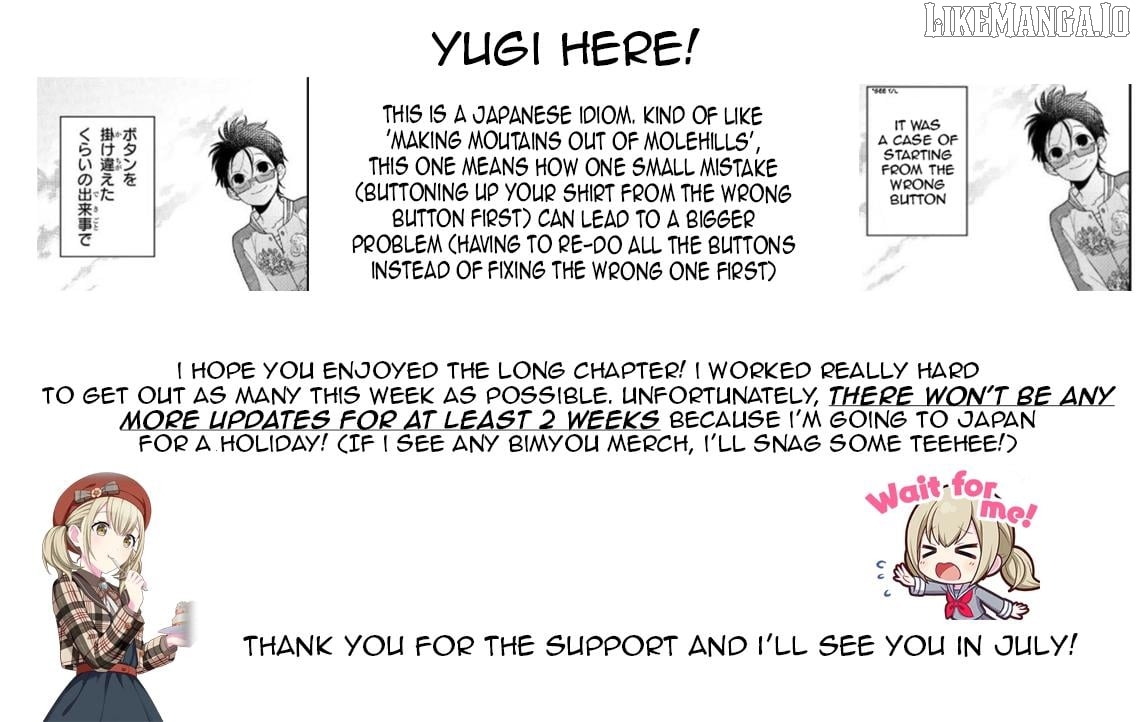 Bimyou Ni Yasashii Ijimekko Chapter 60 - page 19