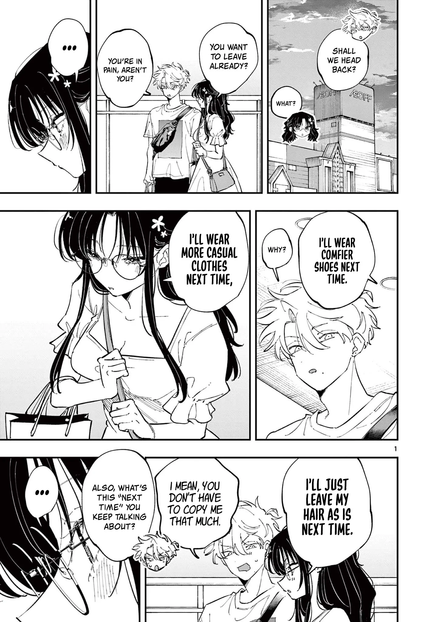 The Person Sitting Next to Me Looking at Me with Perverted Eyes Chapter 65 - page 1