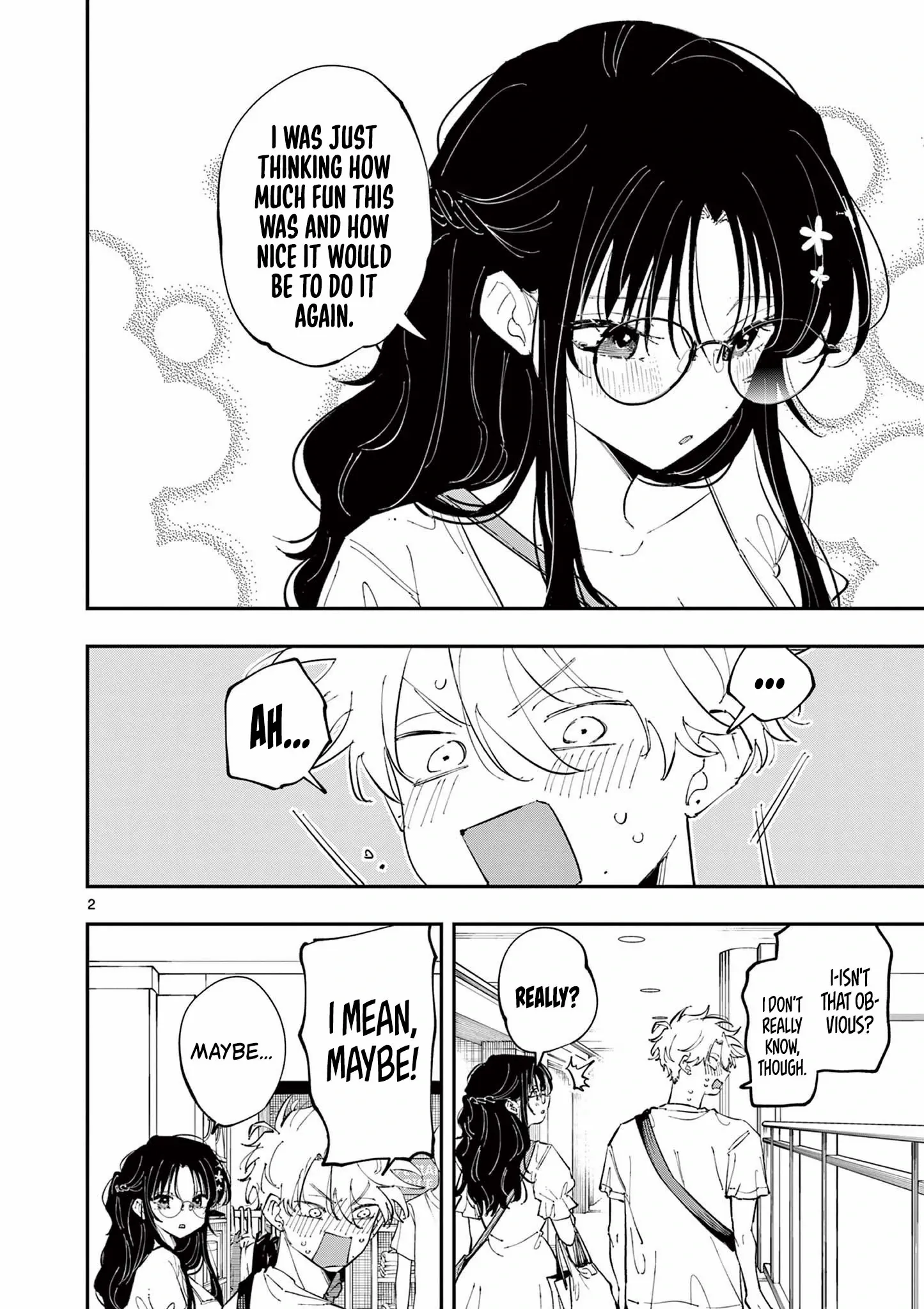 The Person Sitting Next to Me Looking at Me with Perverted Eyes Chapter 65 - page 2