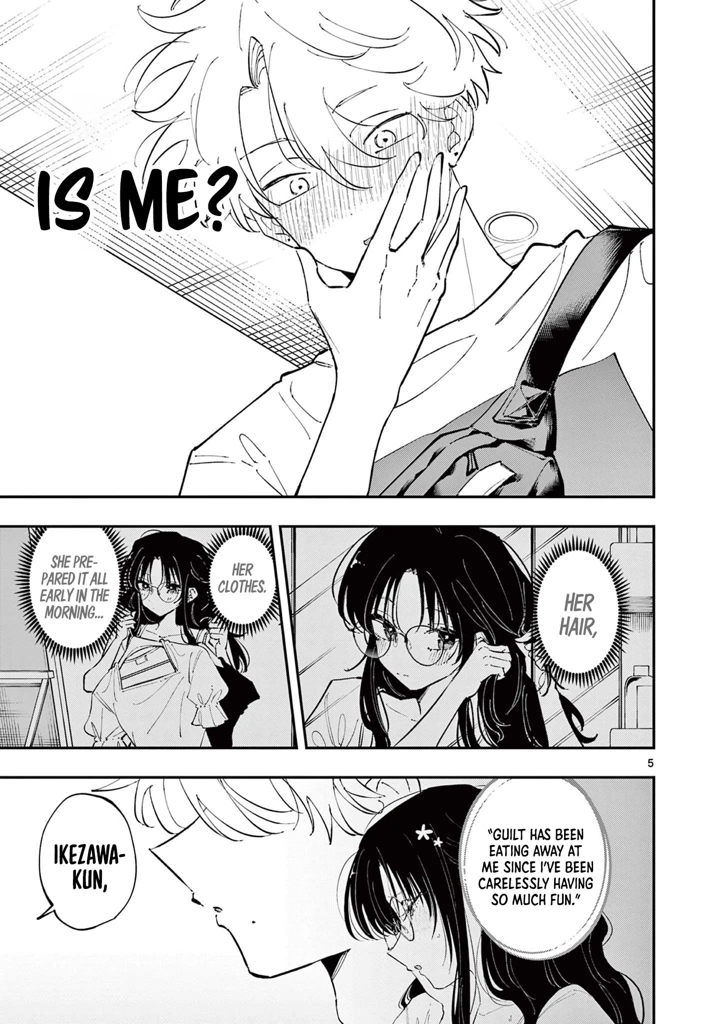 The Person Sitting Next to Me Looking at Me with Perverted Eyes Chapter 65 - page 5