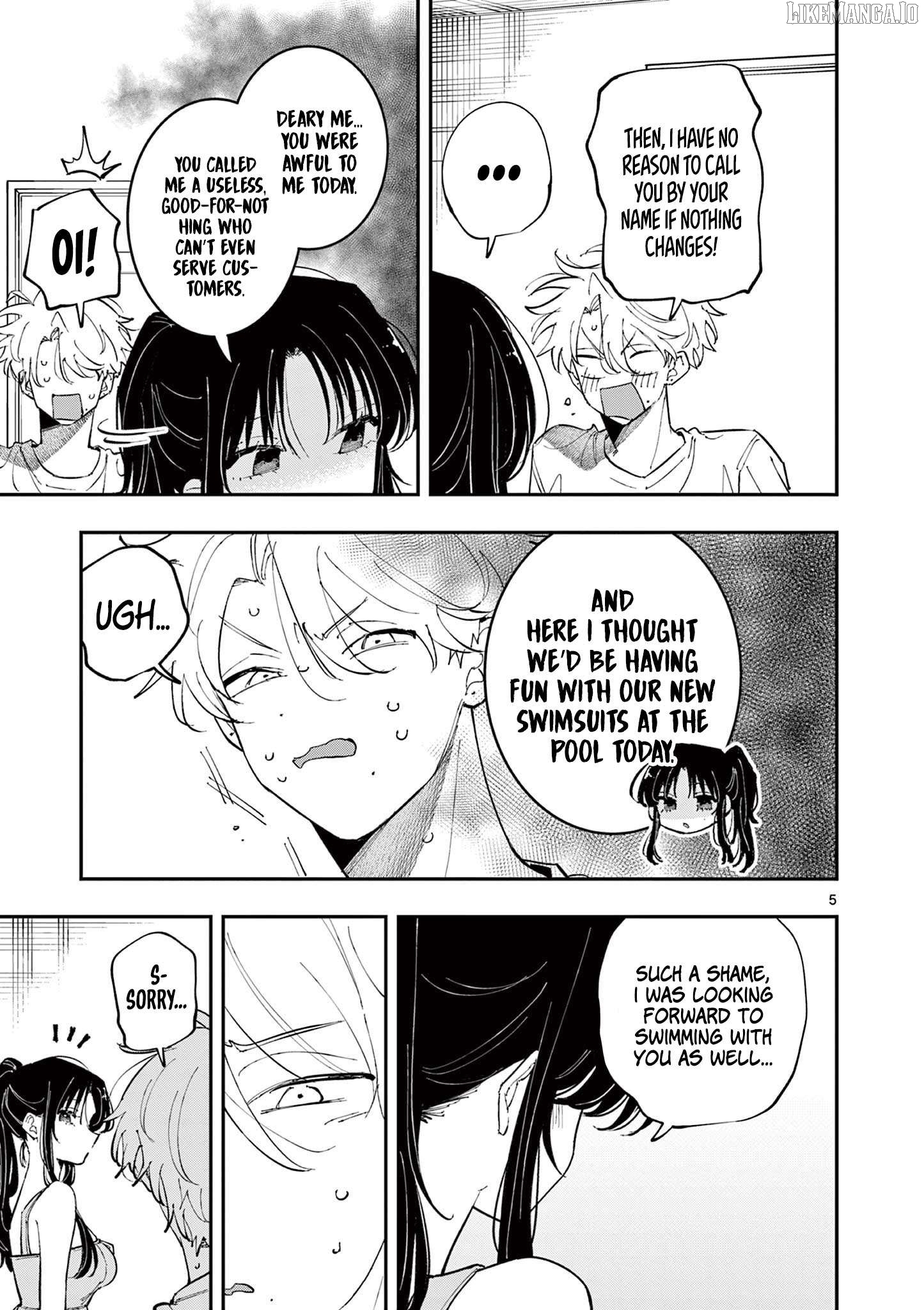 The Person Sitting Next to Me Looking at Me with Perverted Eyes Chapter 67 - page 5