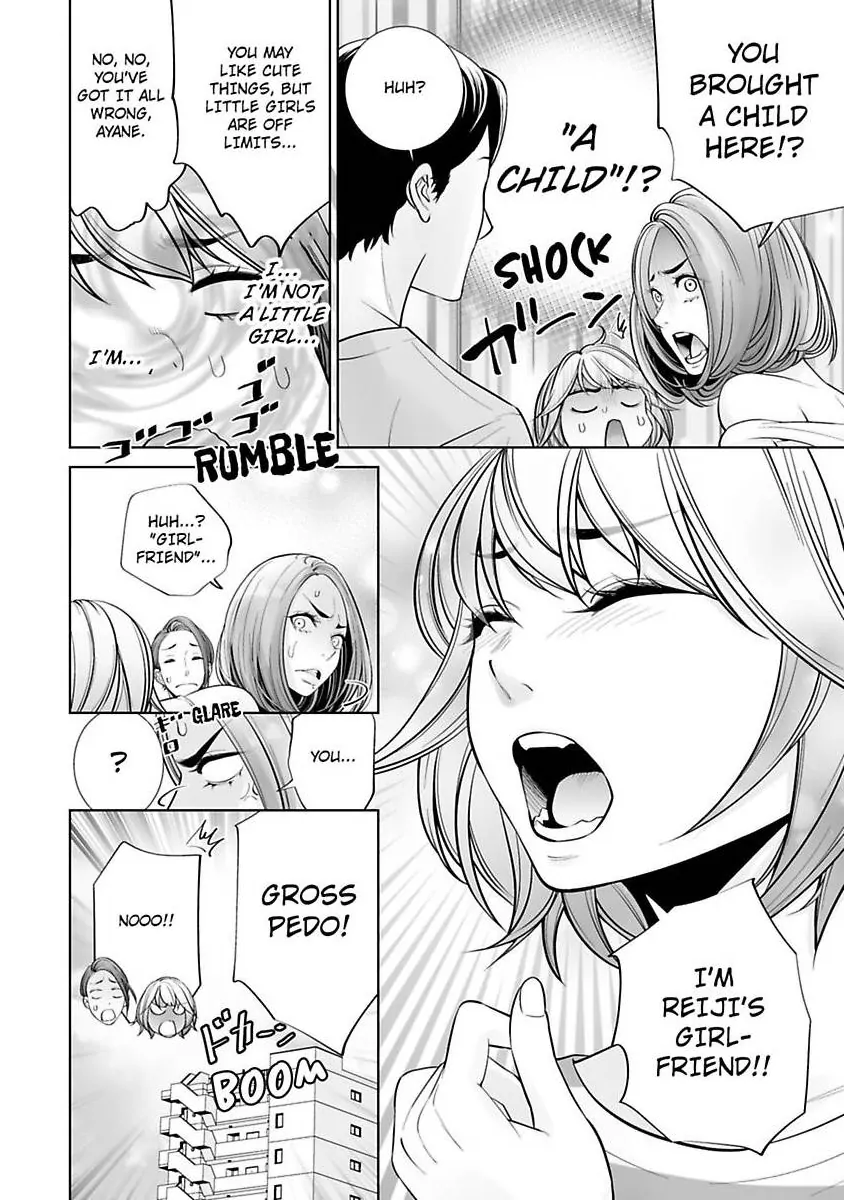 Shachotsu! Sono bikku Saizu wa hansokudesu~ Shincho-sa 40-senchi de Tsunagaru Karada Chapter 8 - page 6