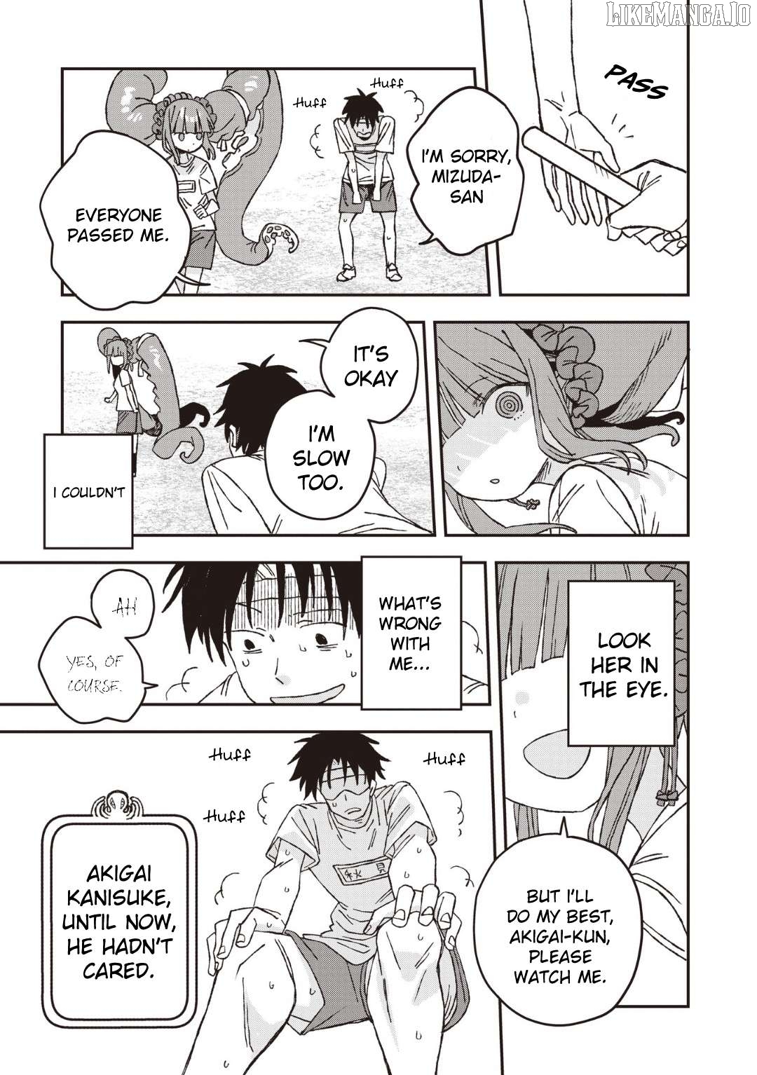 Mizudako-Chan Kara Wa Nigerarenai! Chapter 26 - page 19