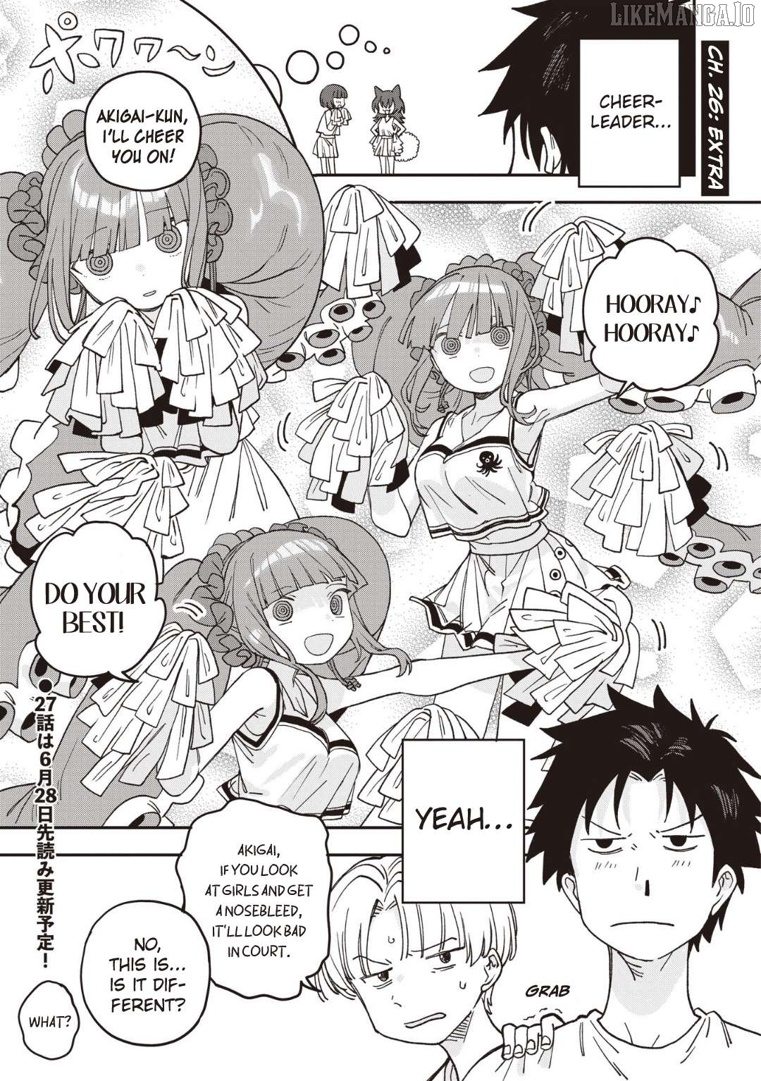Mizudako-Chan Kara Wa Nigerarenai! Chapter 26 - page 28