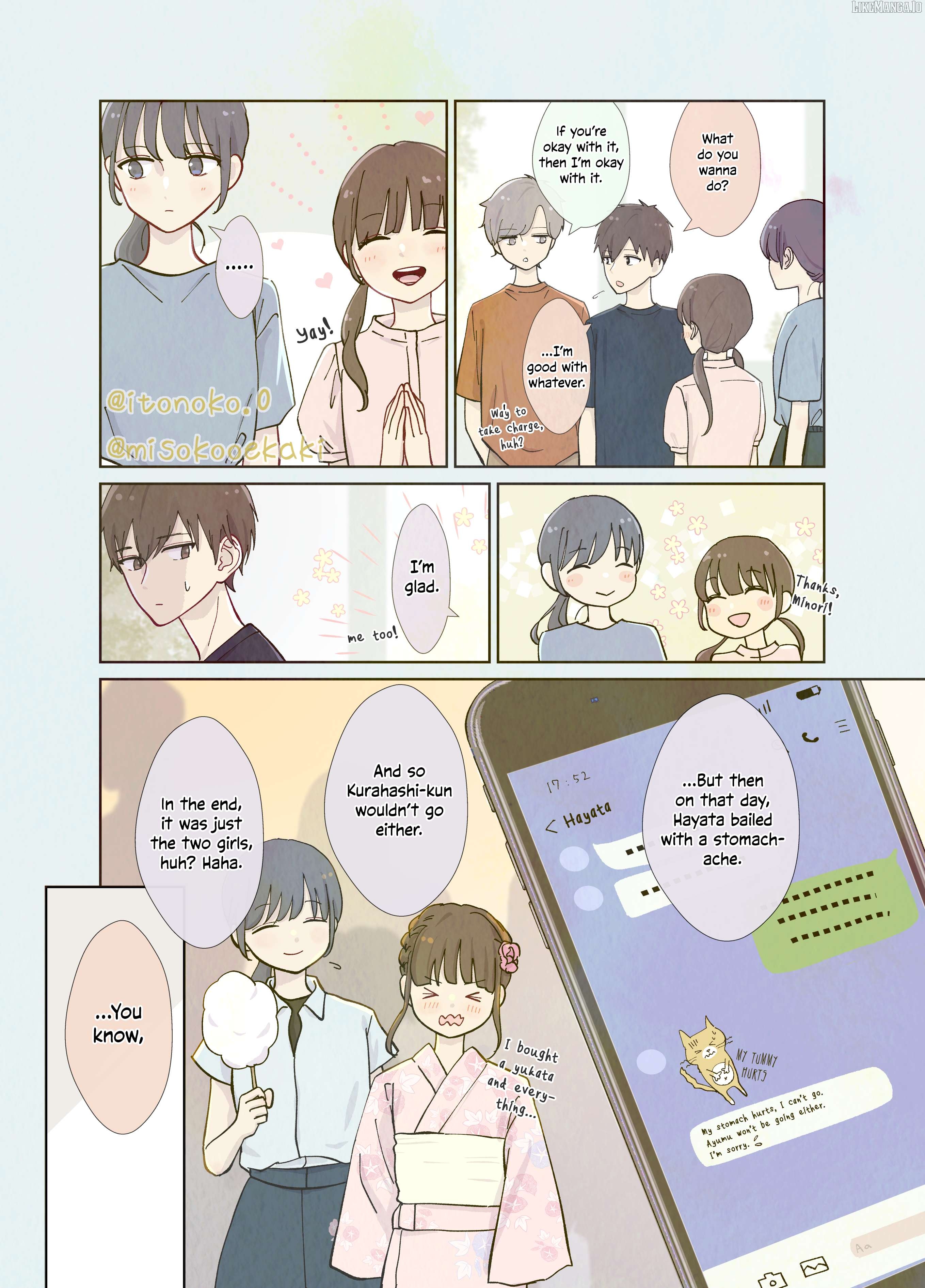 3-Gumi no Osananajimi Chapter 15 - page 12