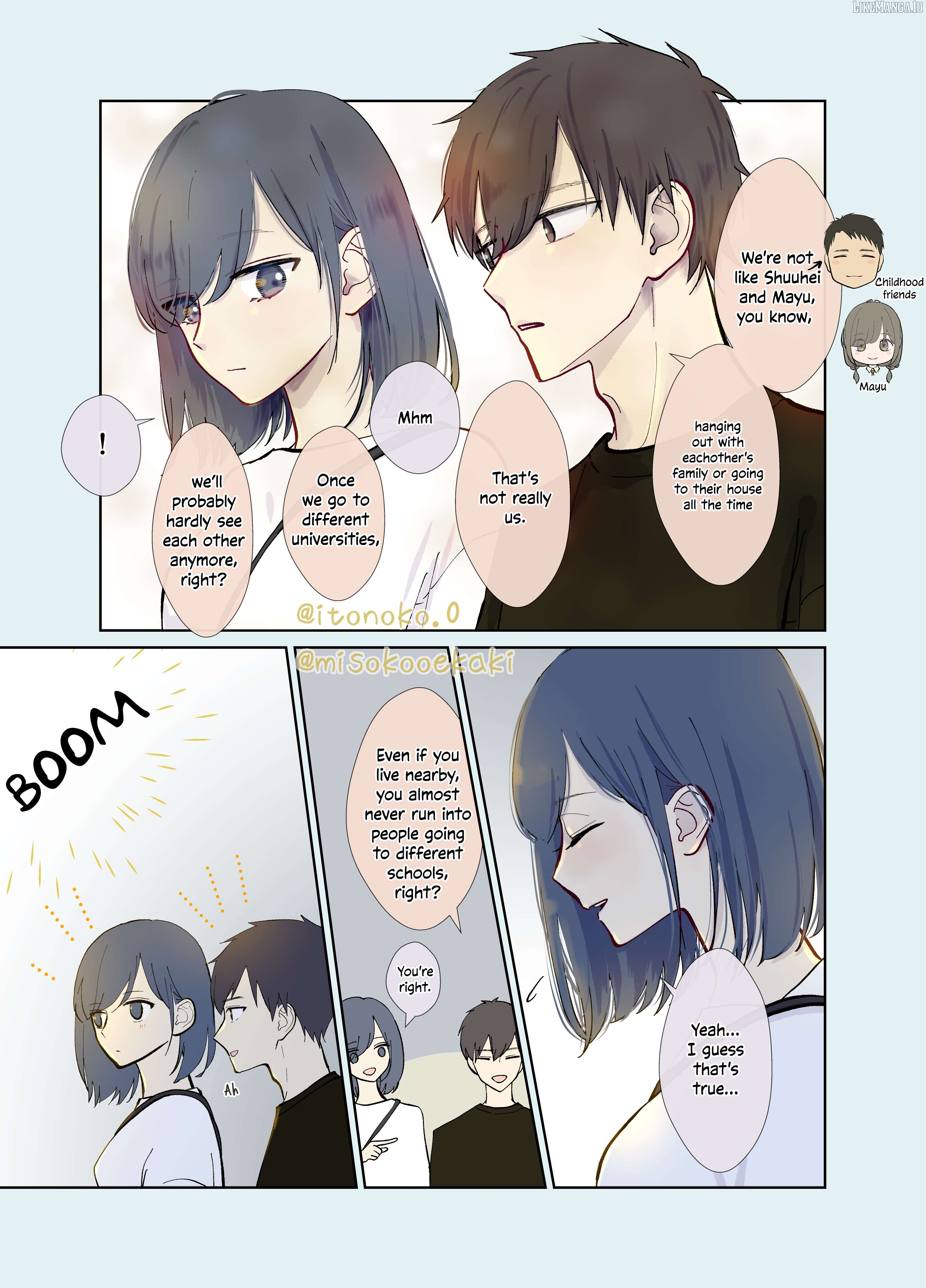 3-Gumi no Osananajimi Chapter 15 - page 14