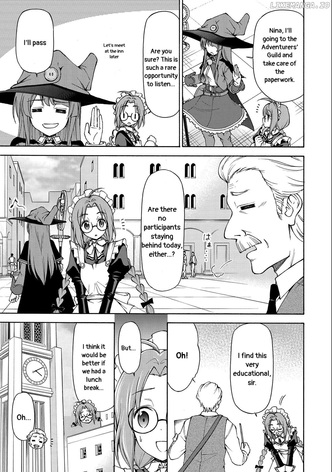 Maid nara Touzen desu. ~Nureginu wo Kiserareta Bannou Maid-san wa Tabi ni Deru Koto ni shimashita.~ Chapter 3 - page 11