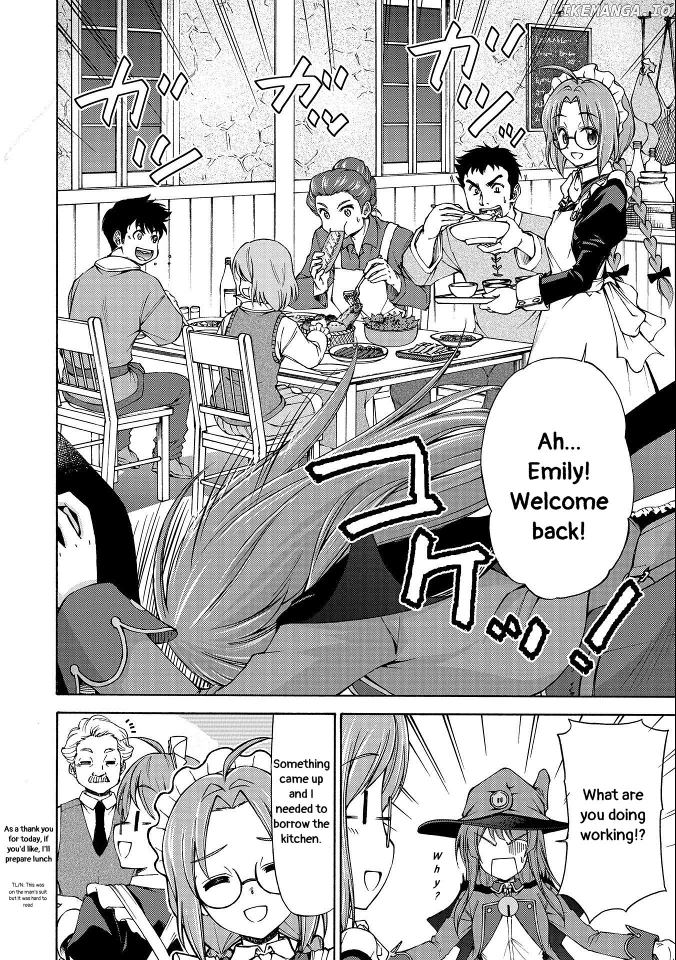 Maid nara Touzen desu. ~Nureginu wo Kiserareta Bannou Maid-san wa Tabi ni Deru Koto ni shimashita.~ Chapter 3 - page 14