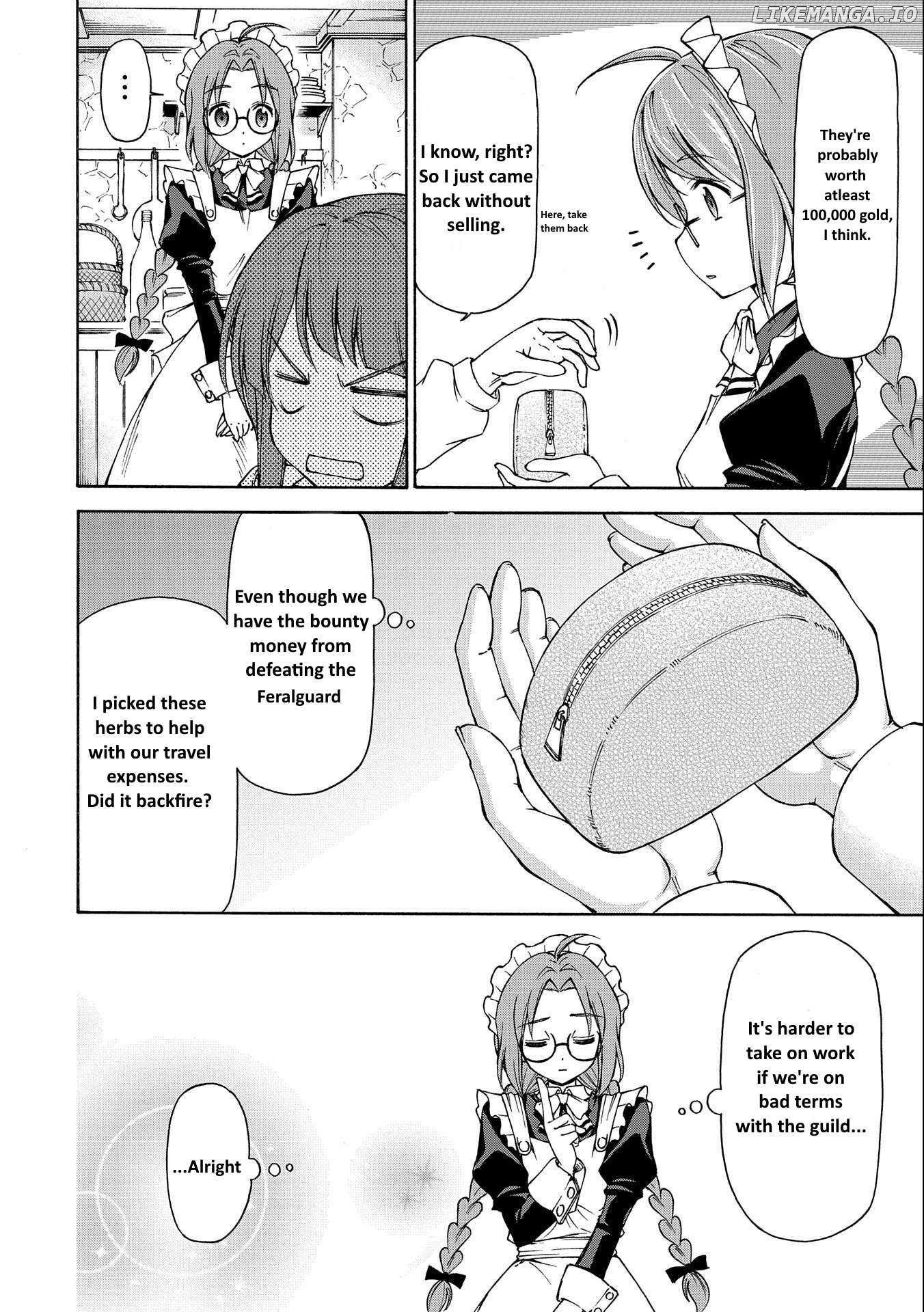 Maid nara Touzen desu. ~Nureginu wo Kiserareta Bannou Maid-san wa Tabi ni Deru Koto ni shimashita.~ Chapter 3 - page 18