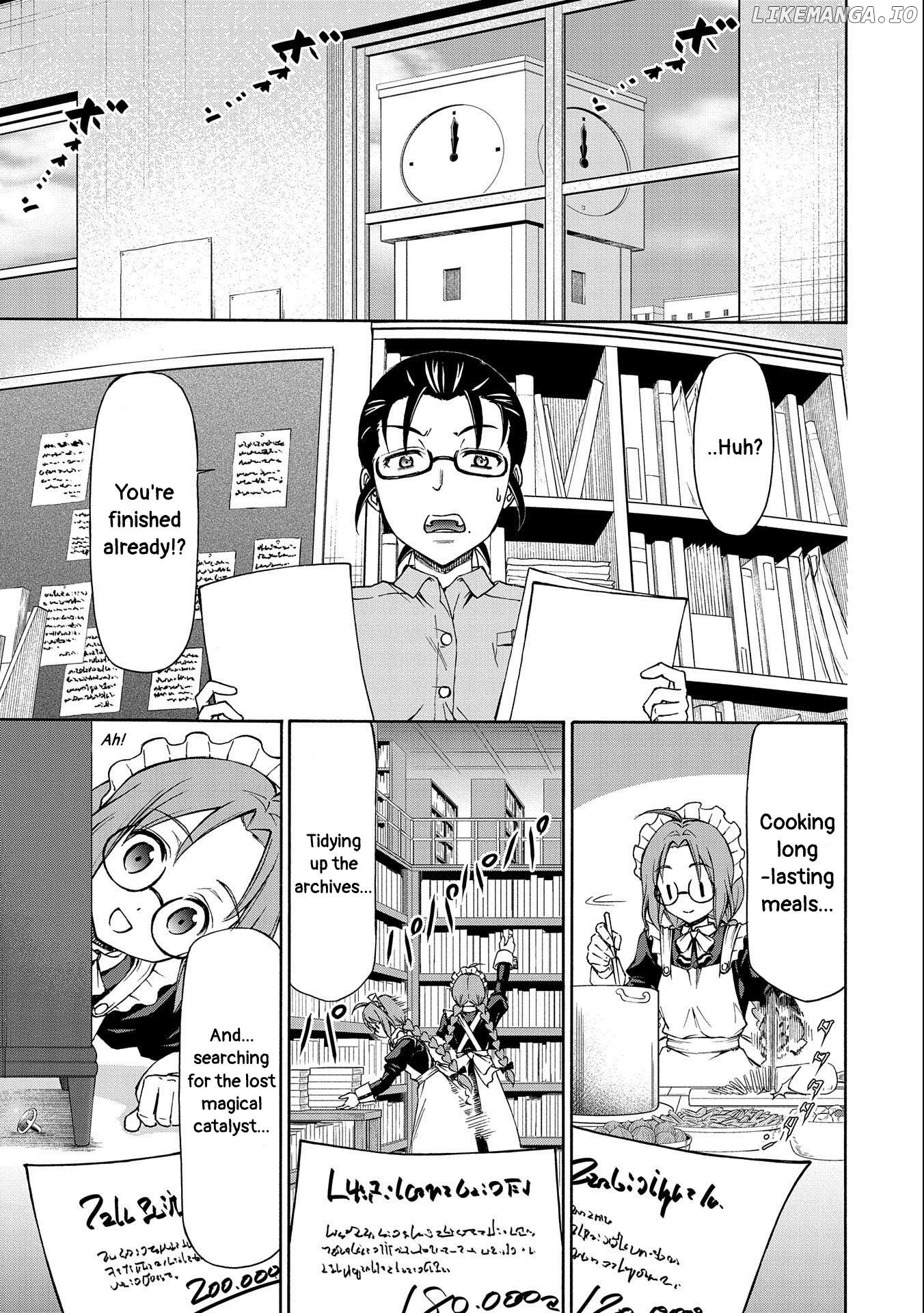 Maid nara Touzen desu. ~Nureginu wo Kiserareta Bannou Maid-san wa Tabi ni Deru Koto ni shimashita.~ Chapter 3 - page 25