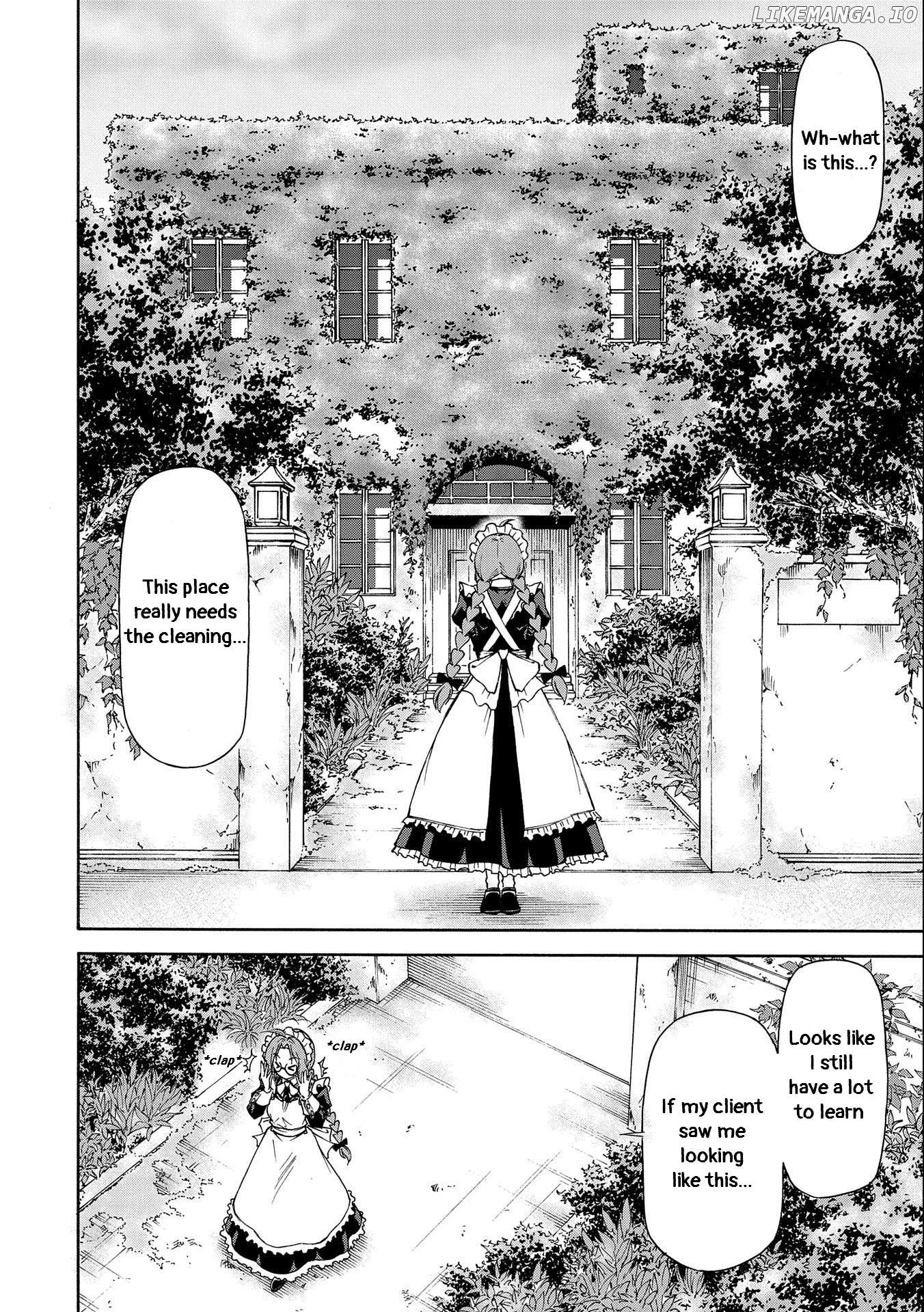 Maid nara Touzen desu. ~Nureginu wo Kiserareta Bannou Maid-san wa Tabi ni Deru Koto ni shimashita.~ Chapter 3 - page 28