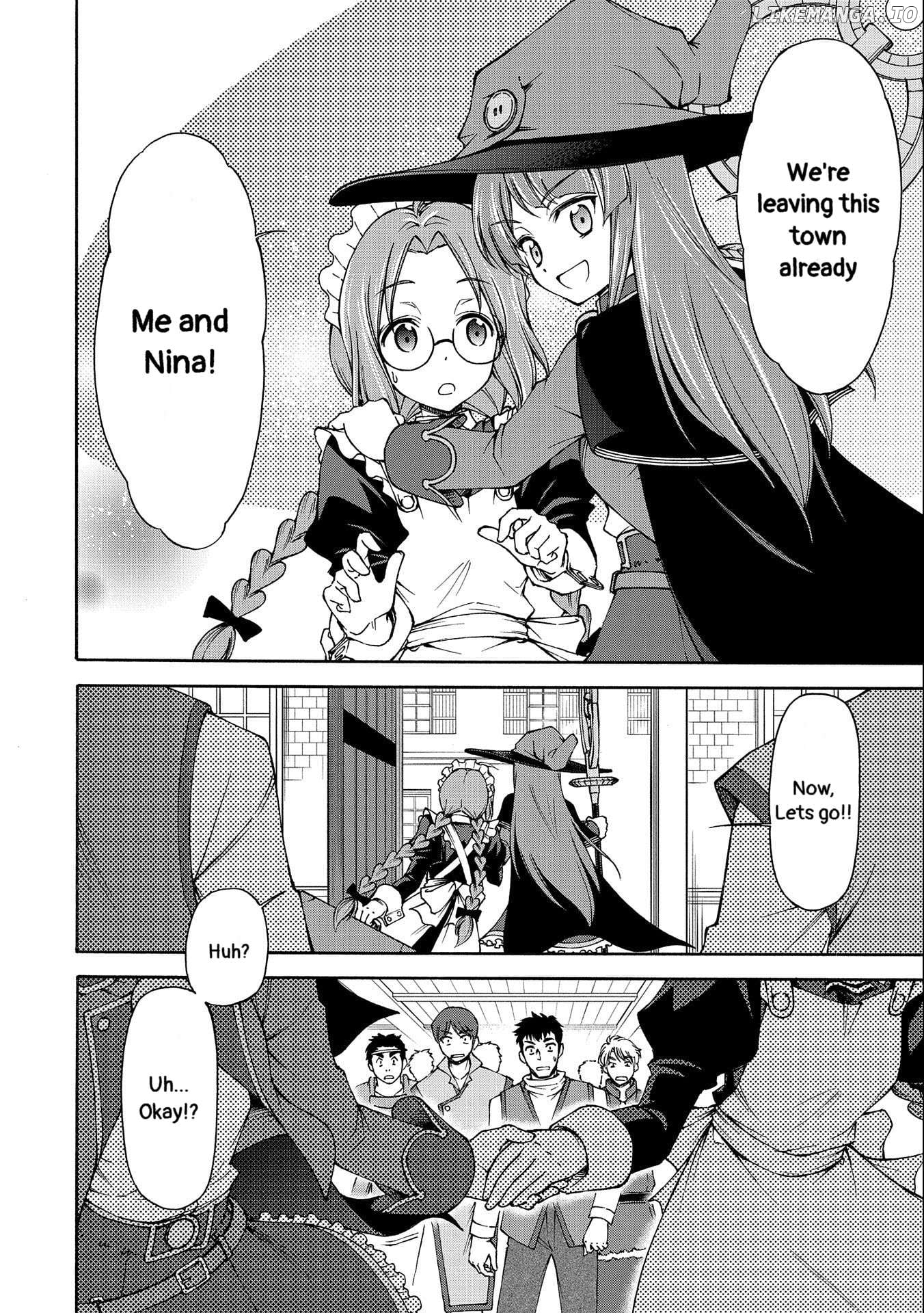 Maid nara Touzen desu. ~Nureginu wo Kiserareta Bannou Maid-san wa Tabi ni Deru Koto ni shimashita.~ Chapter 3 - page 4