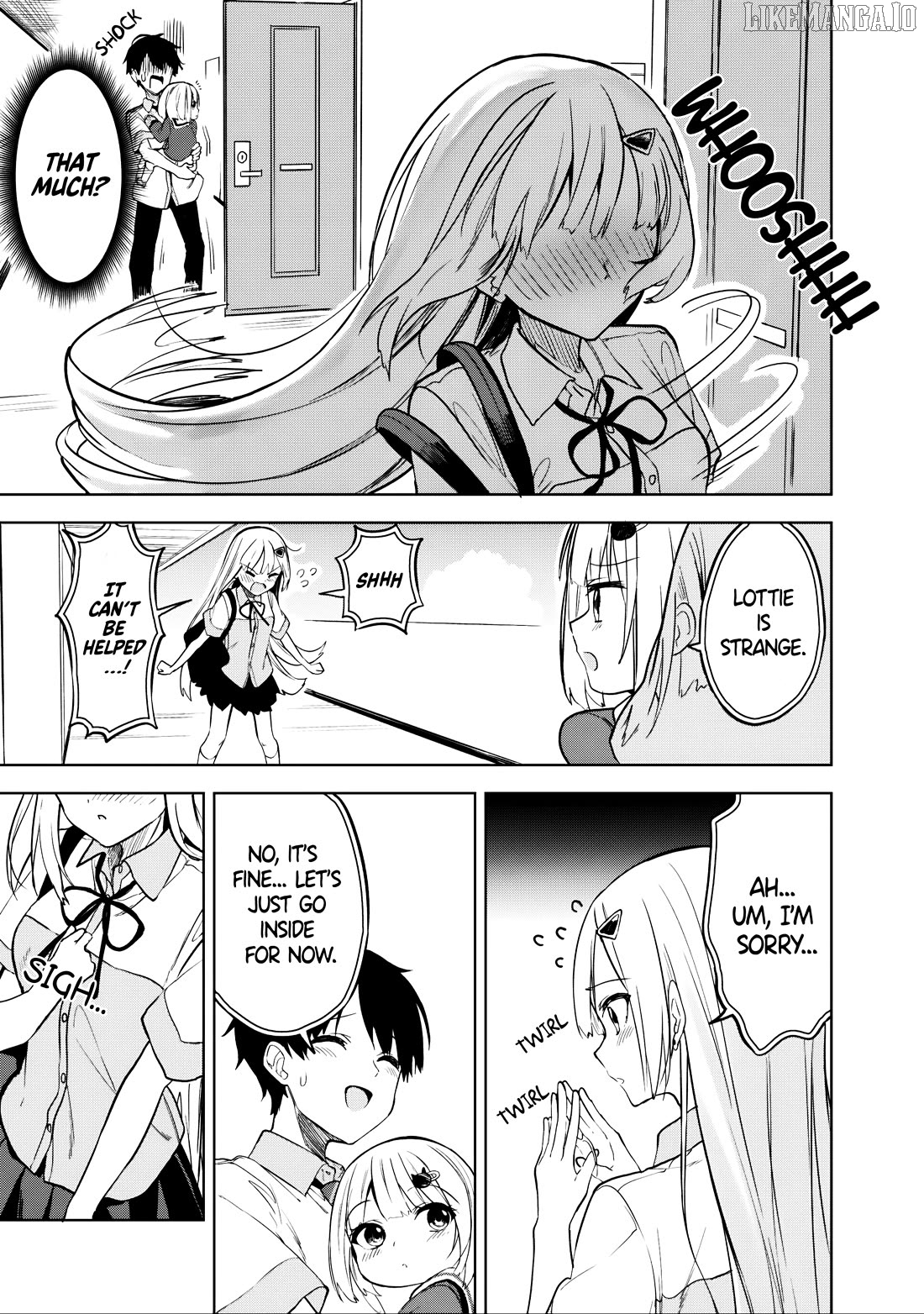 Maigo ni Natteita Youjo wo Tasuketara, Otonari ni Sumu Bishoujo Ryuugakusei ga Ie ni Asobi ni Kuru You ni Natta Ken Nitsuite Chapter 18 - page 8