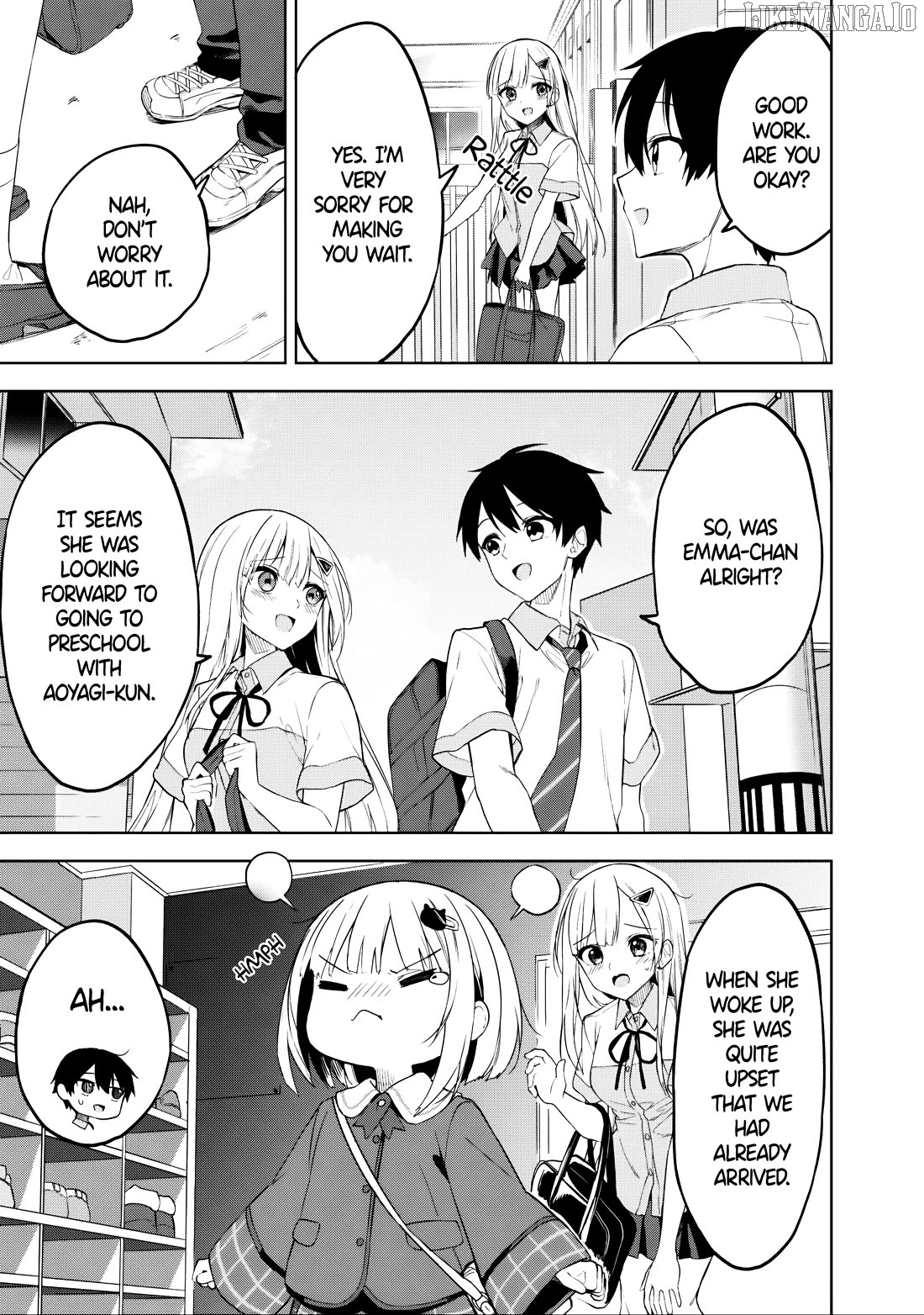 Maigo ni Natteita Youjo wo Tasuketara, Otonari ni Sumu Bishoujo Ryuugakusei ga Ie ni Asobi ni Kuru You ni Natta Ken Nitsuite Chapter 20 - page 9