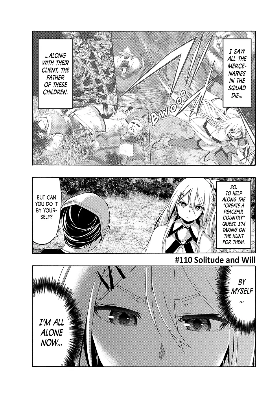 100-Man No Inochi No Ue Ni Ore Wa Tatte Iru Chapter 110 - page 1