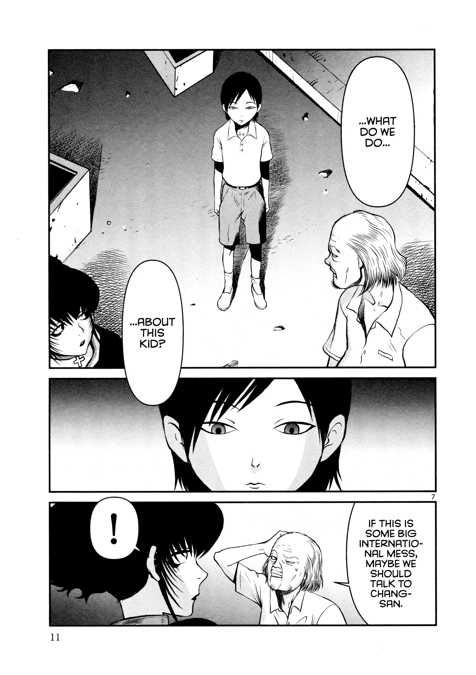 Black Lagoon: Sawyer the Cleaner - Dismemberment! Gore Gore Girl Chapter 29 - page 13