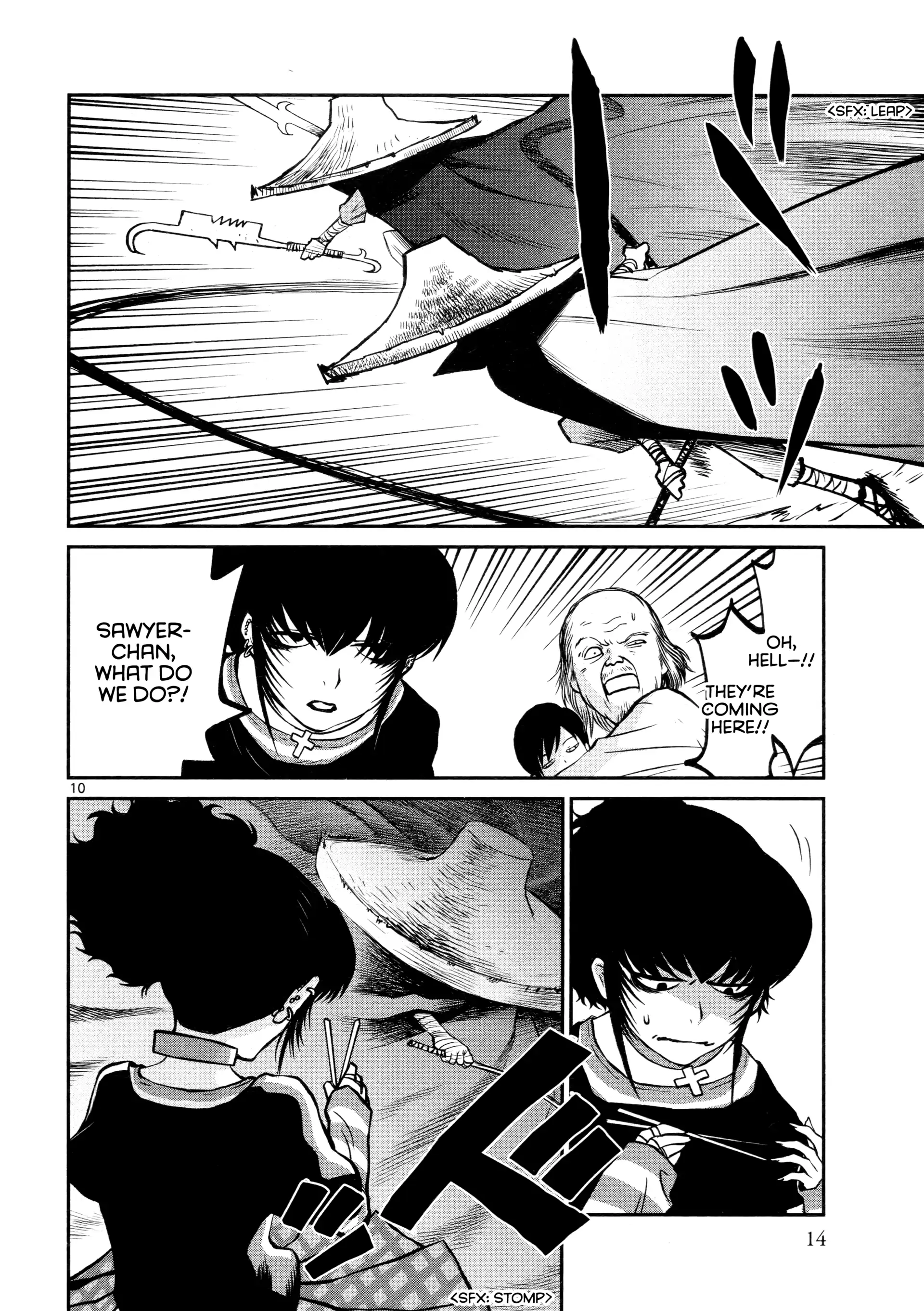 Black Lagoon: Sawyer the Cleaner - Dismemberment! Gore Gore Girl Chapter 29 - page 16