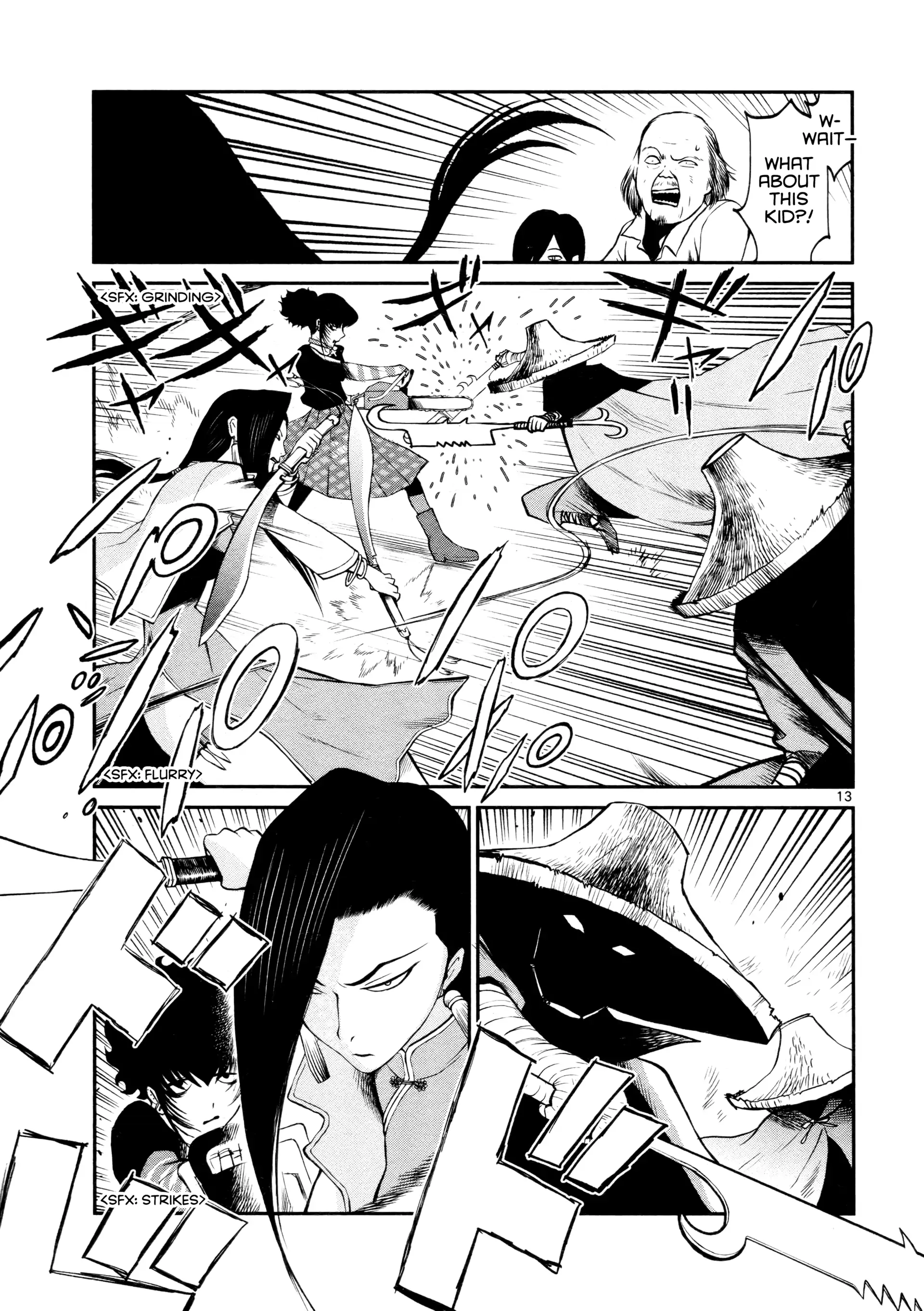 Black Lagoon: Sawyer the Cleaner - Dismemberment! Gore Gore Girl Chapter 29 - page 19
