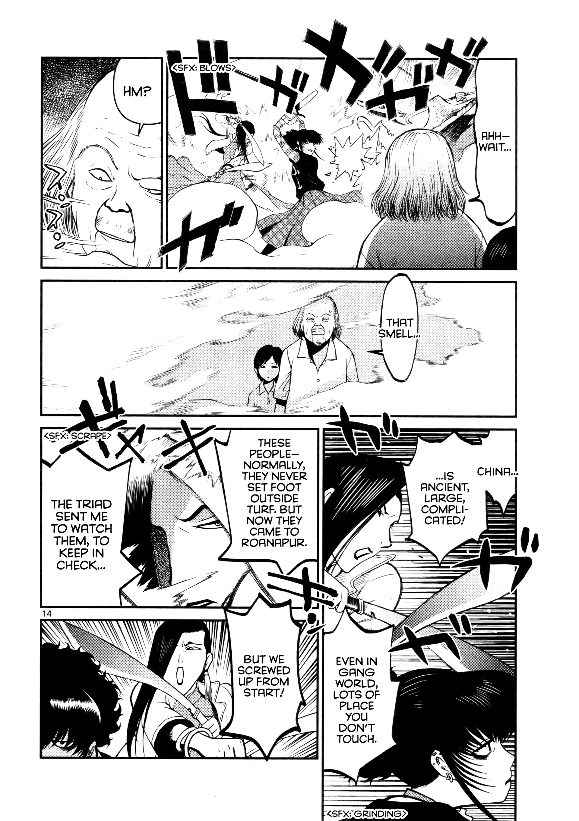 Black Lagoon: Sawyer the Cleaner - Dismemberment! Gore Gore Girl Chapter 29 - page 20