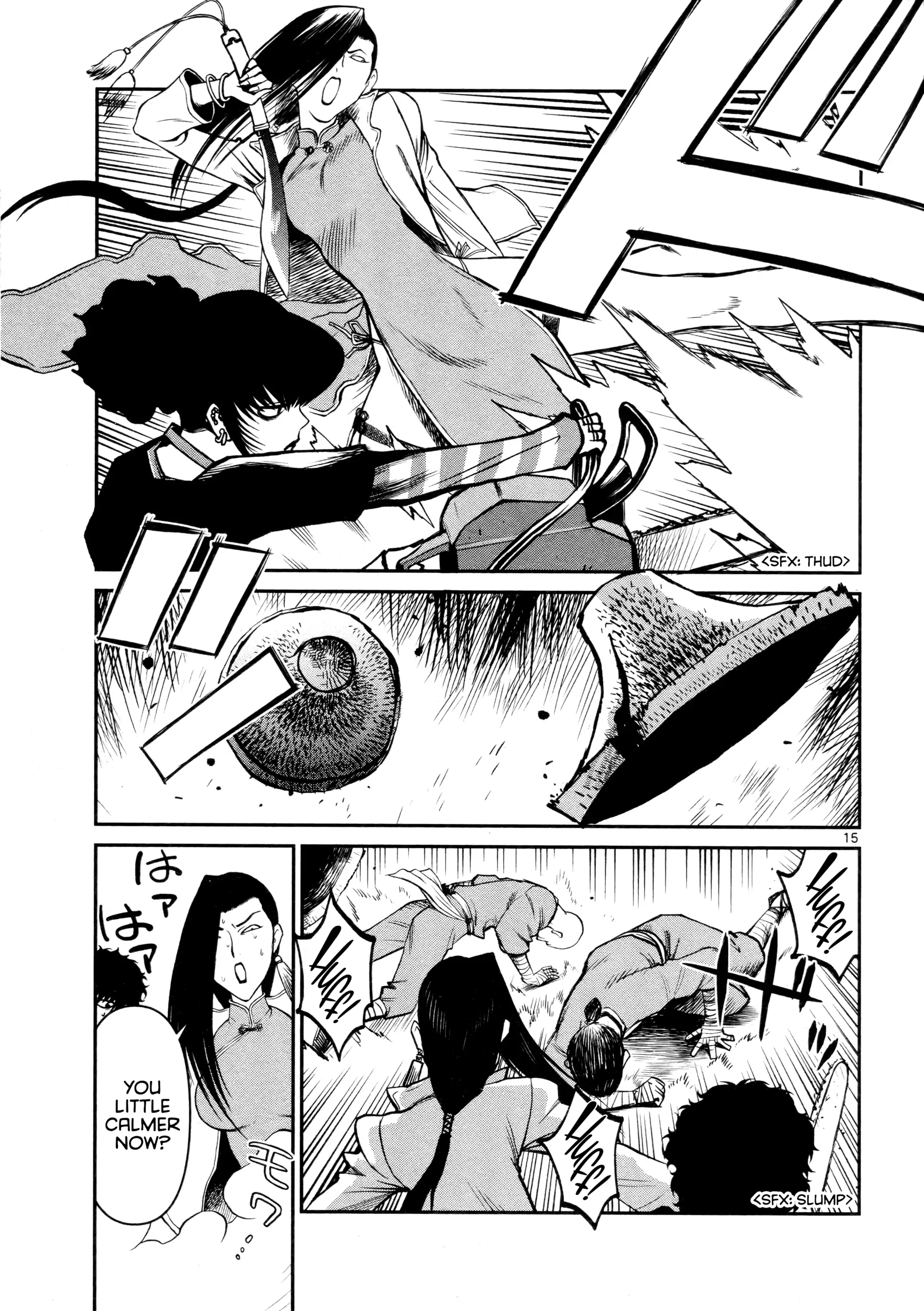 Black Lagoon: Sawyer the Cleaner - Dismemberment! Gore Gore Girl Chapter 29 - page 21