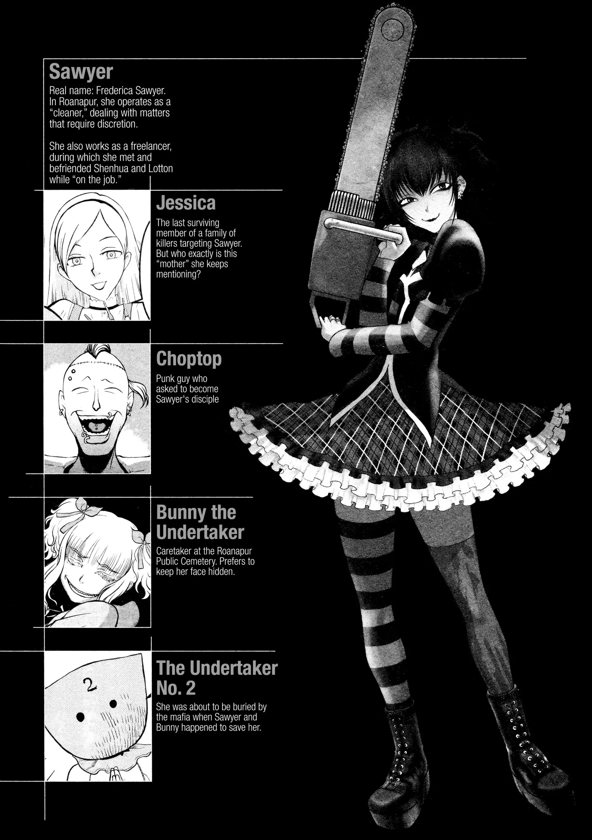 Black Lagoon: Sawyer the Cleaner - Dismemberment! Gore Gore Girl Chapter 29 - page 4