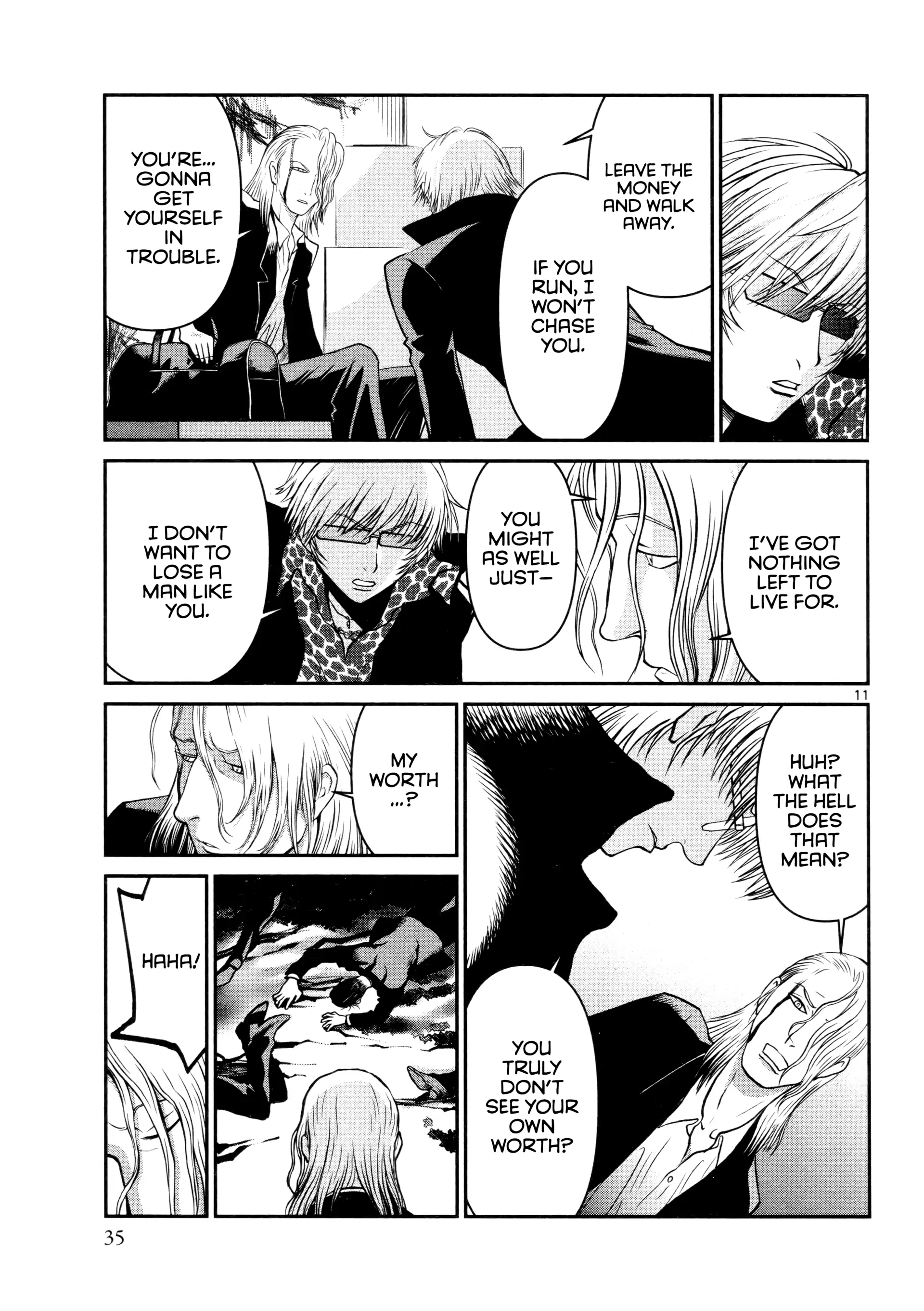 Black Lagoon: Sawyer the Cleaner - Dismemberment! Gore Gore Girl Chapter 30 - page 11