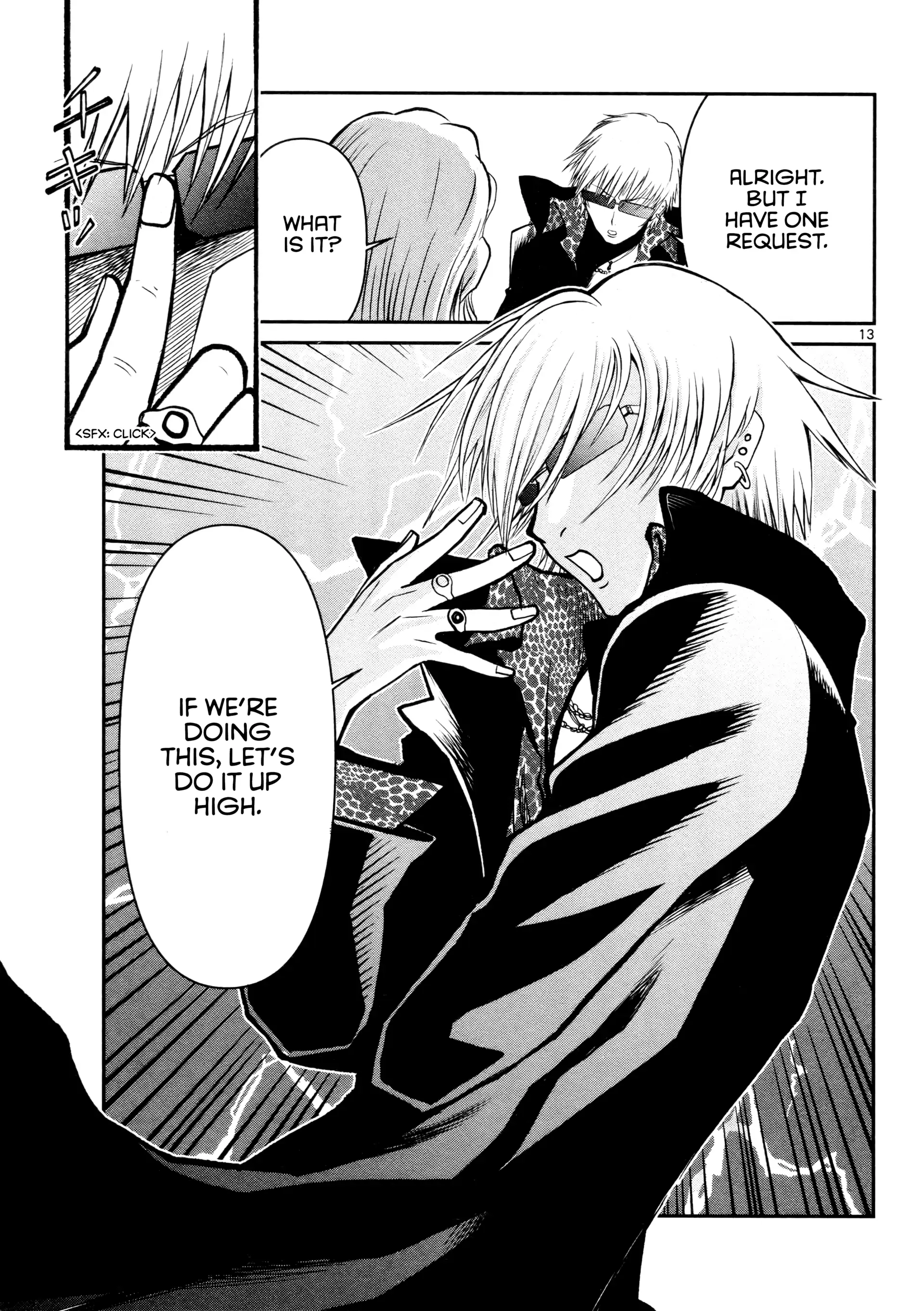 Black Lagoon: Sawyer the Cleaner - Dismemberment! Gore Gore Girl Chapter 30 - page 13