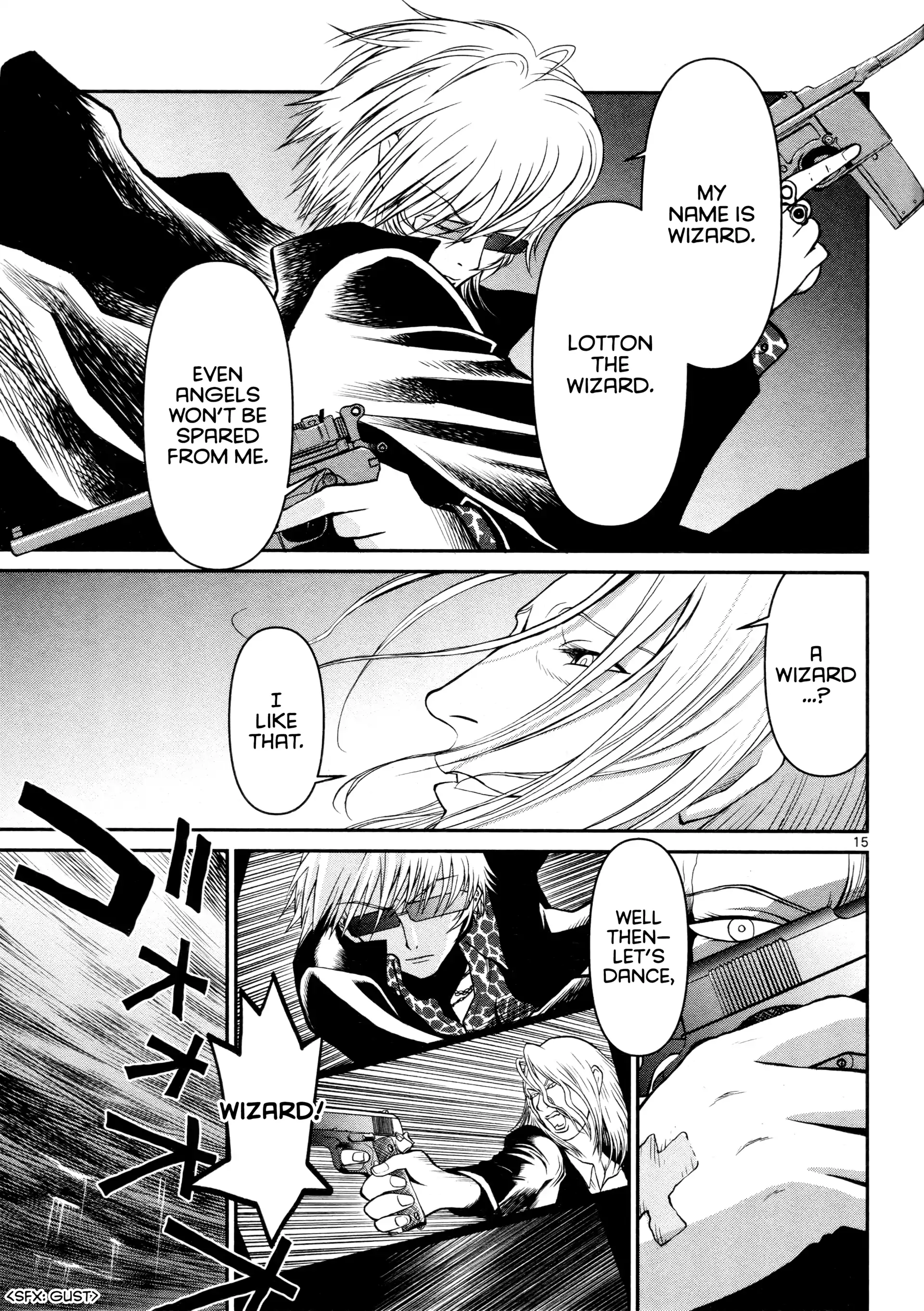 Black Lagoon: Sawyer the Cleaner - Dismemberment! Gore Gore Girl Chapter 30 - page 15