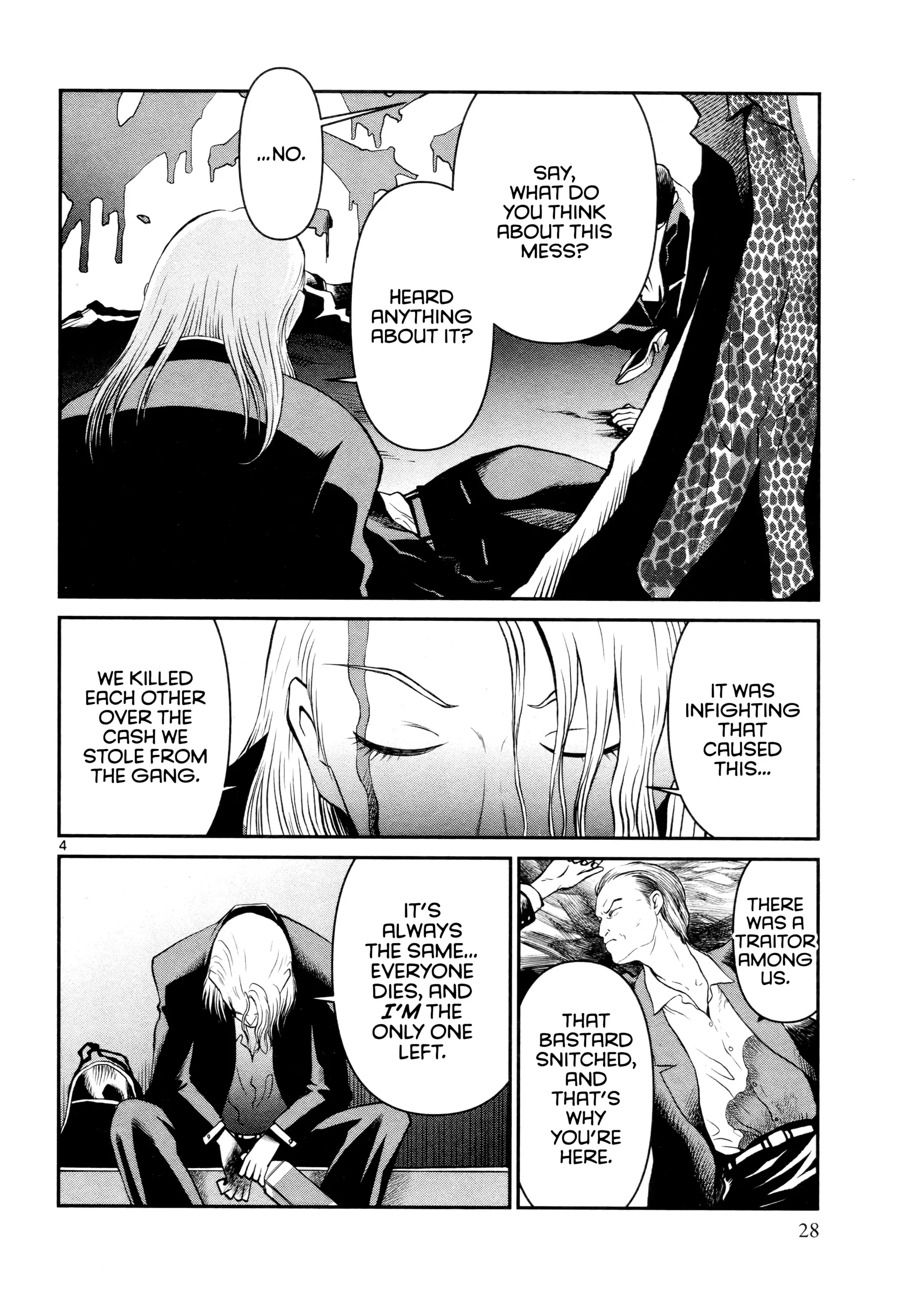 Black Lagoon: Sawyer the Cleaner - Dismemberment! Gore Gore Girl Chapter 30 - page 4