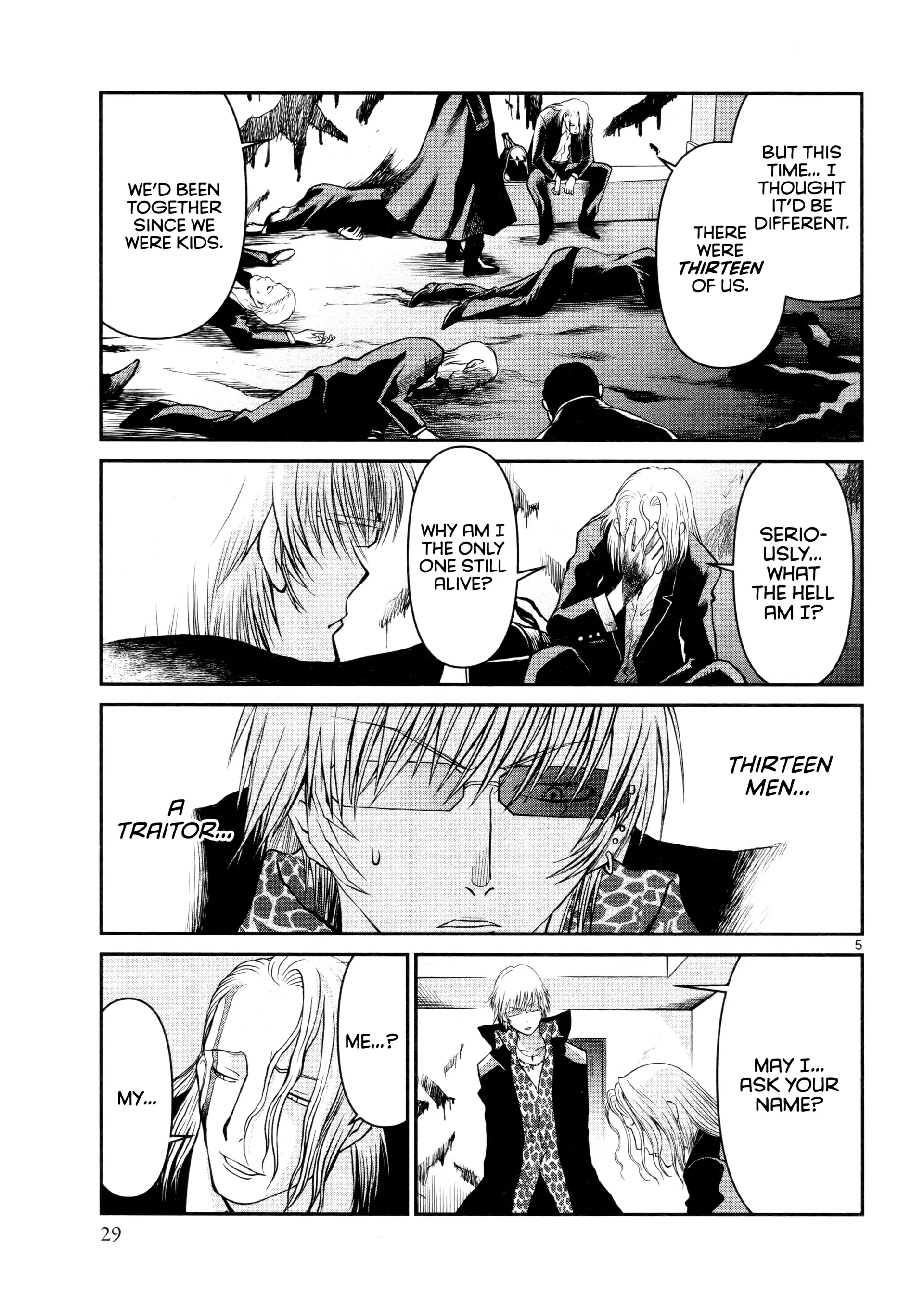 Black Lagoon: Sawyer the Cleaner - Dismemberment! Gore Gore Girl Chapter 30 - page 5