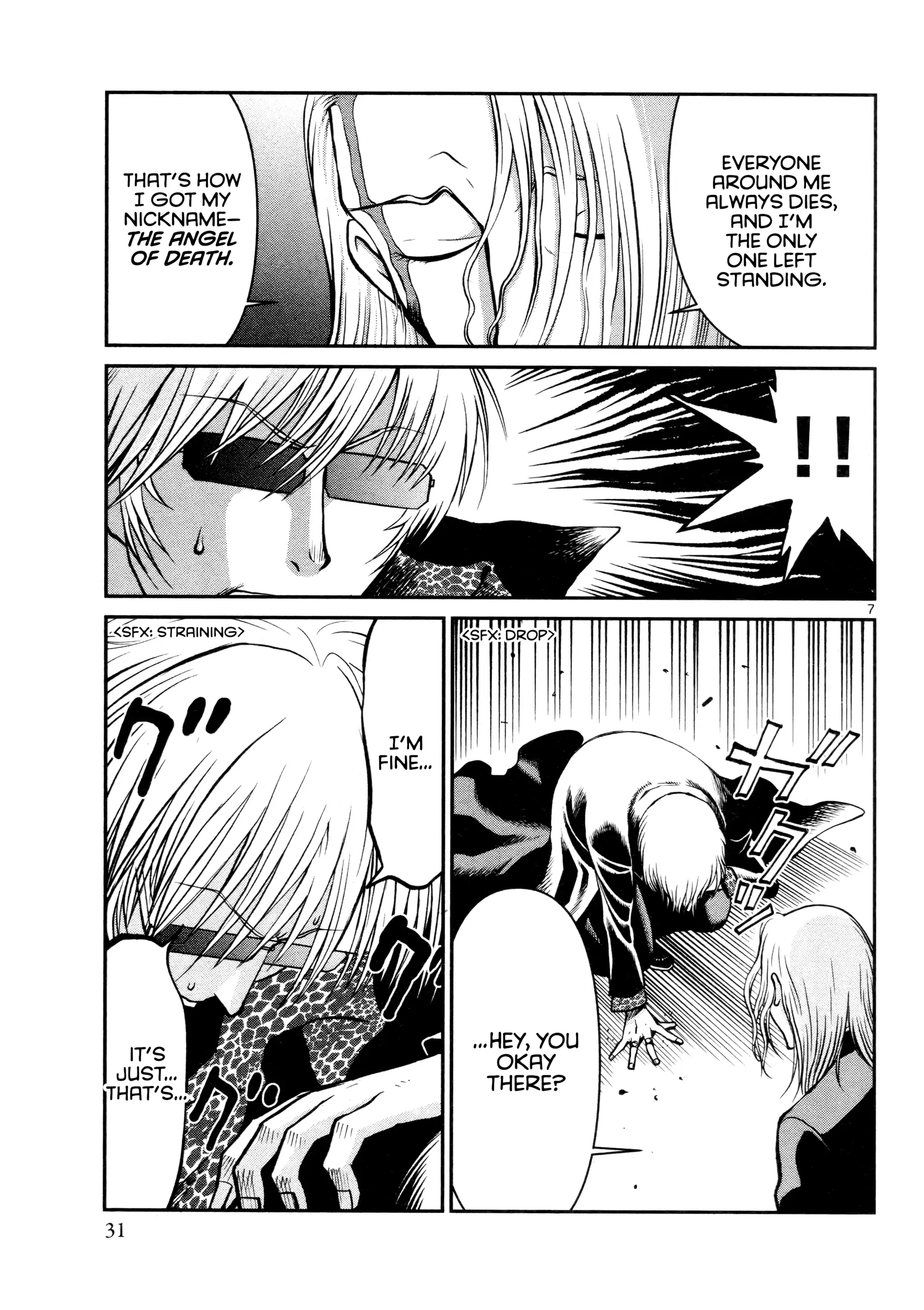 Black Lagoon: Sawyer the Cleaner - Dismemberment! Gore Gore Girl Chapter 30 - page 7