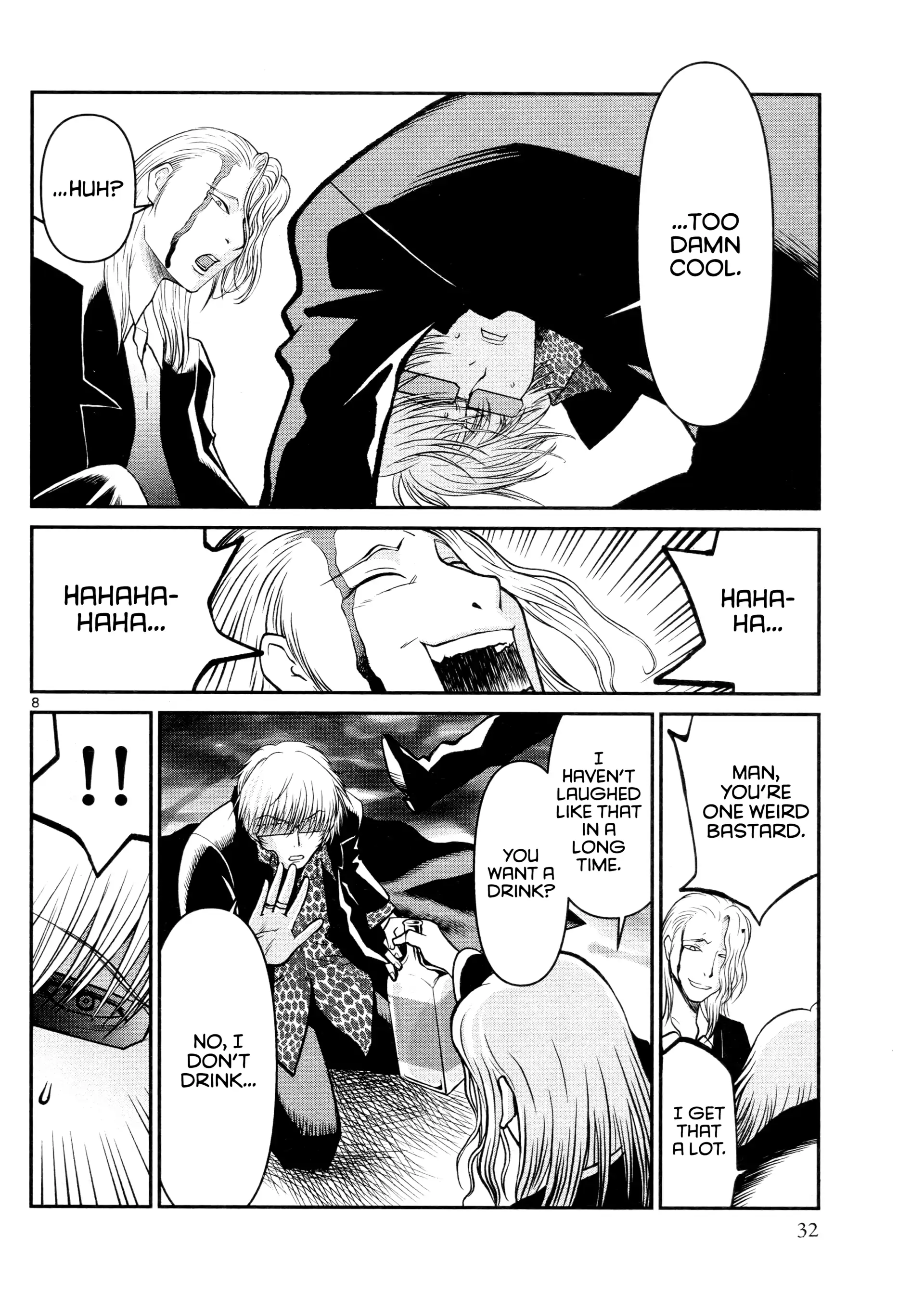 Black Lagoon: Sawyer the Cleaner - Dismemberment! Gore Gore Girl Chapter 30 - page 8