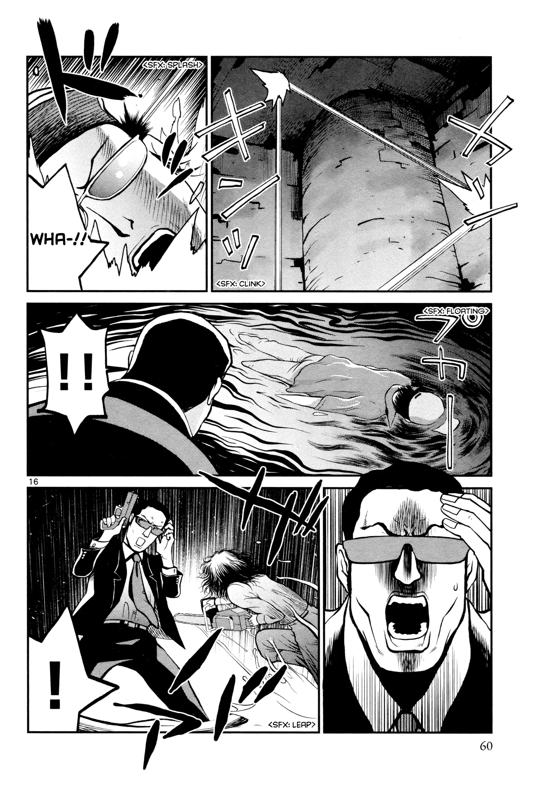 Black Lagoon: Sawyer the Cleaner - Dismemberment! Gore Gore Girl Chapter 31 - page 16