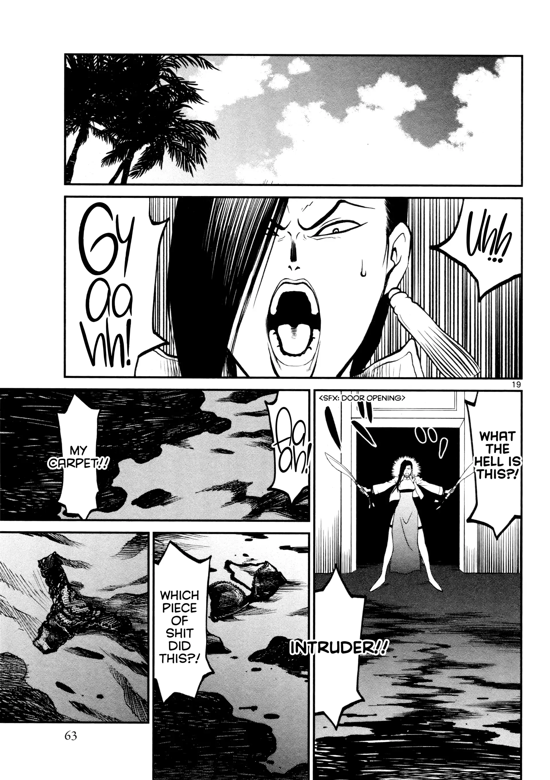 Black Lagoon: Sawyer the Cleaner - Dismemberment! Gore Gore Girl Chapter 31 - page 19