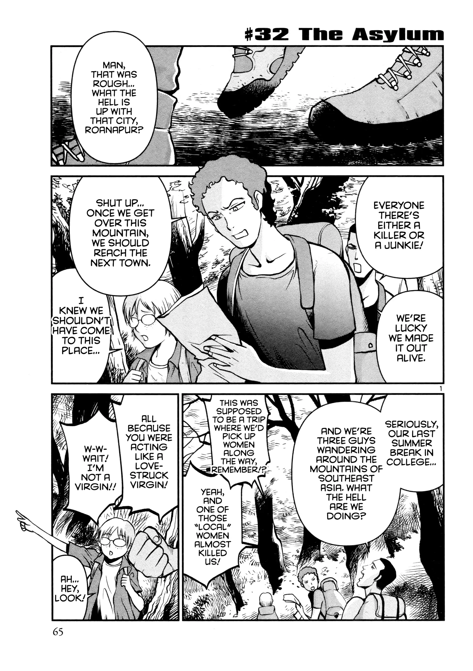 Black Lagoon: Sawyer the Cleaner - Dismemberment! Gore Gore Girl Chapter 32 - page 1
