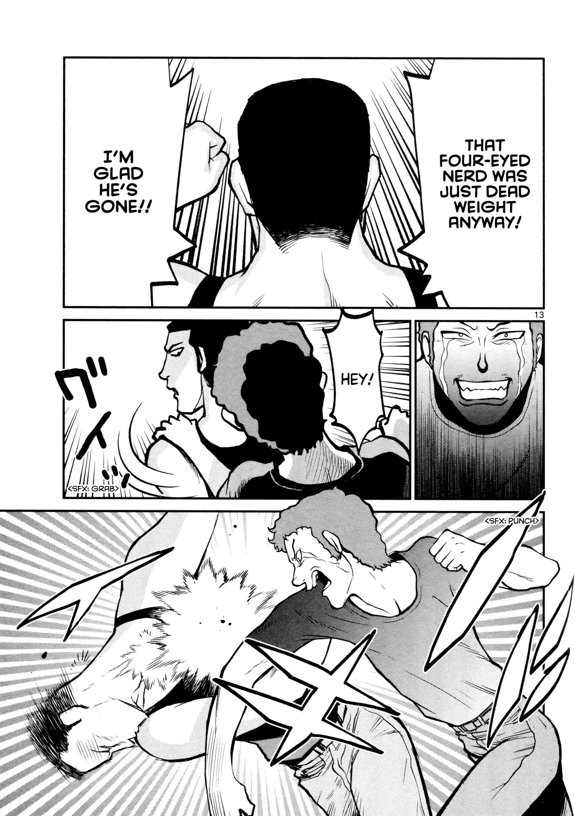 Black Lagoon: Sawyer the Cleaner - Dismemberment! Gore Gore Girl Chapter 32 - page 13