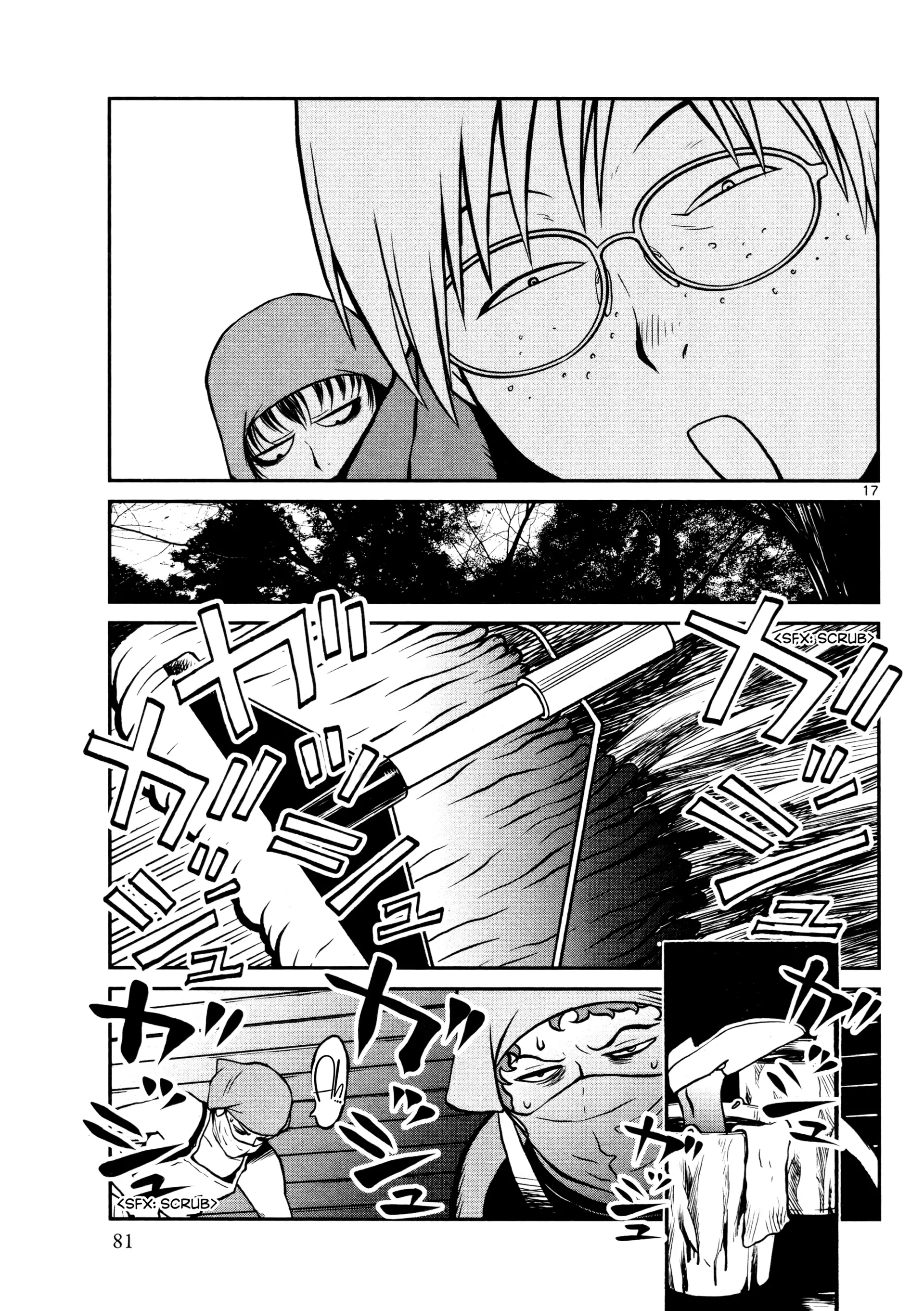 Black Lagoon: Sawyer the Cleaner - Dismemberment! Gore Gore Girl Chapter 32 - page 17