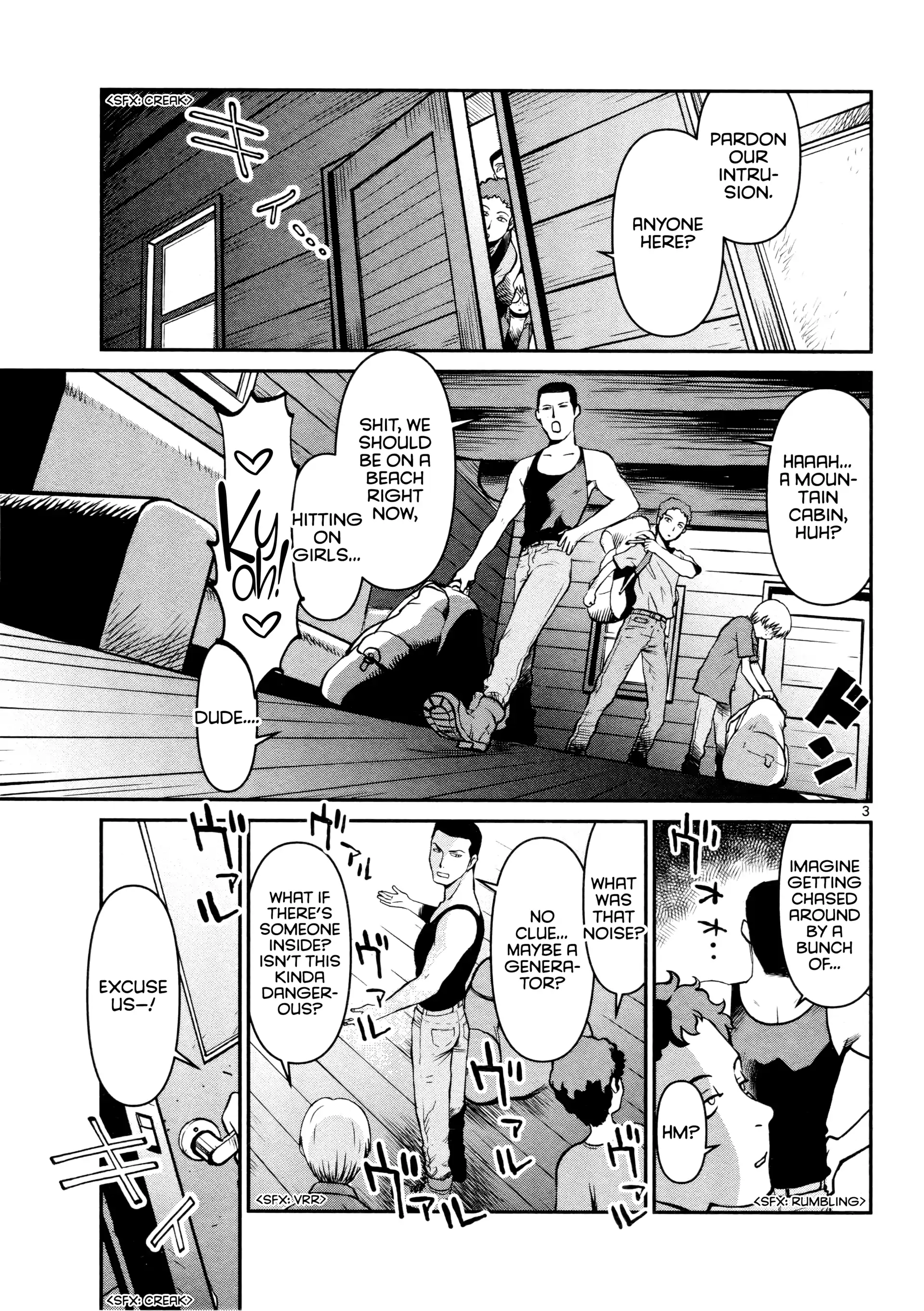 Black Lagoon: Sawyer the Cleaner - Dismemberment! Gore Gore Girl Chapter 32 - page 3