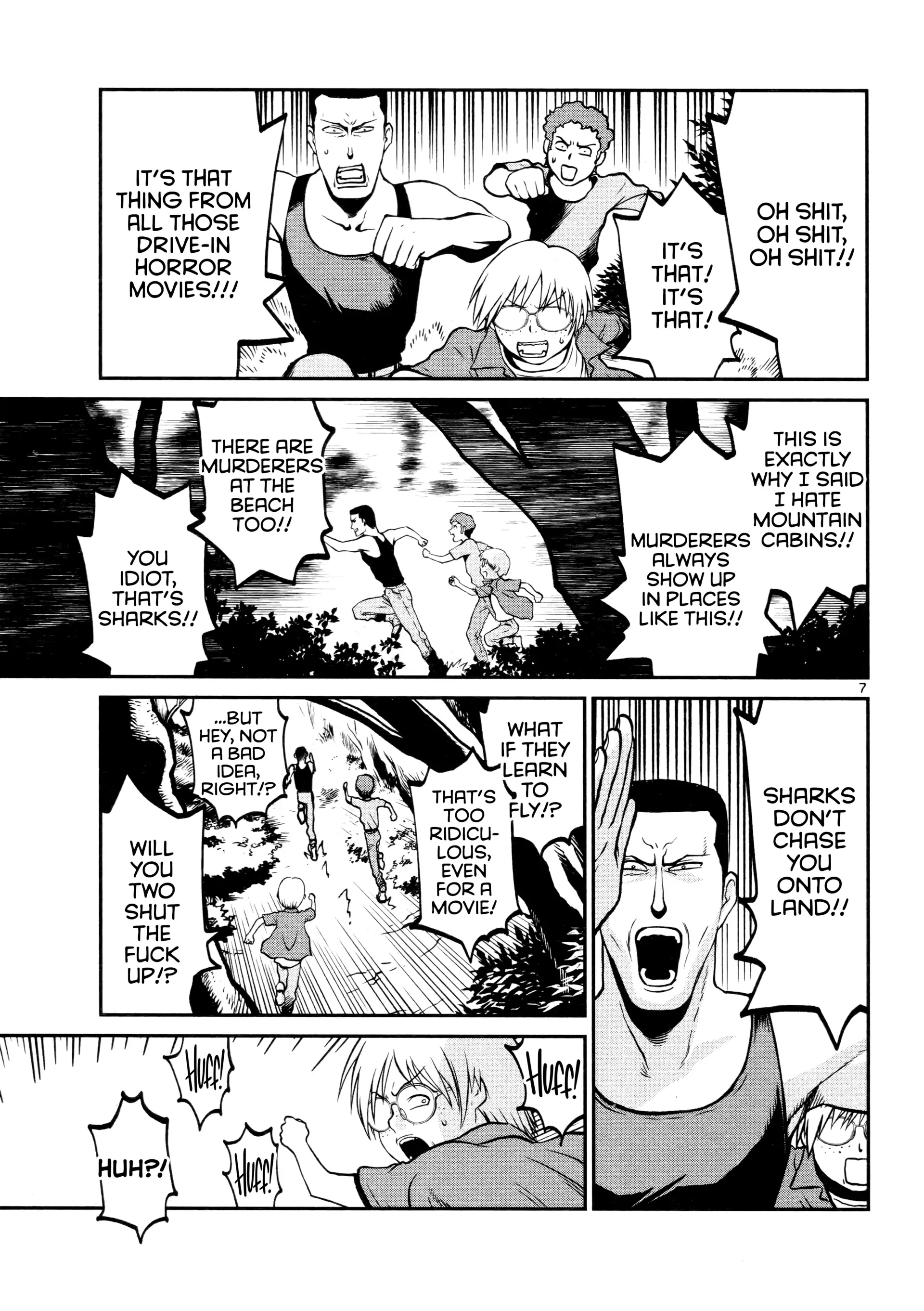 Black Lagoon: Sawyer the Cleaner - Dismemberment! Gore Gore Girl Chapter 32 - page 7
