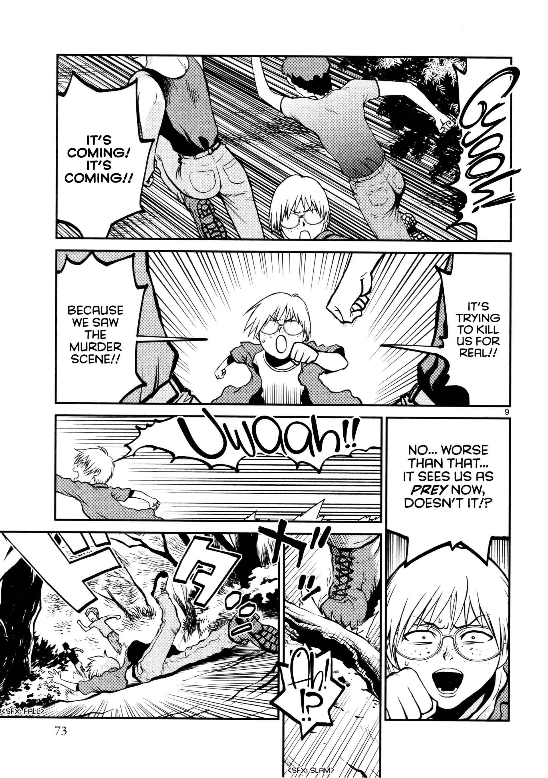Black Lagoon: Sawyer the Cleaner - Dismemberment! Gore Gore Girl Chapter 32 - page 9