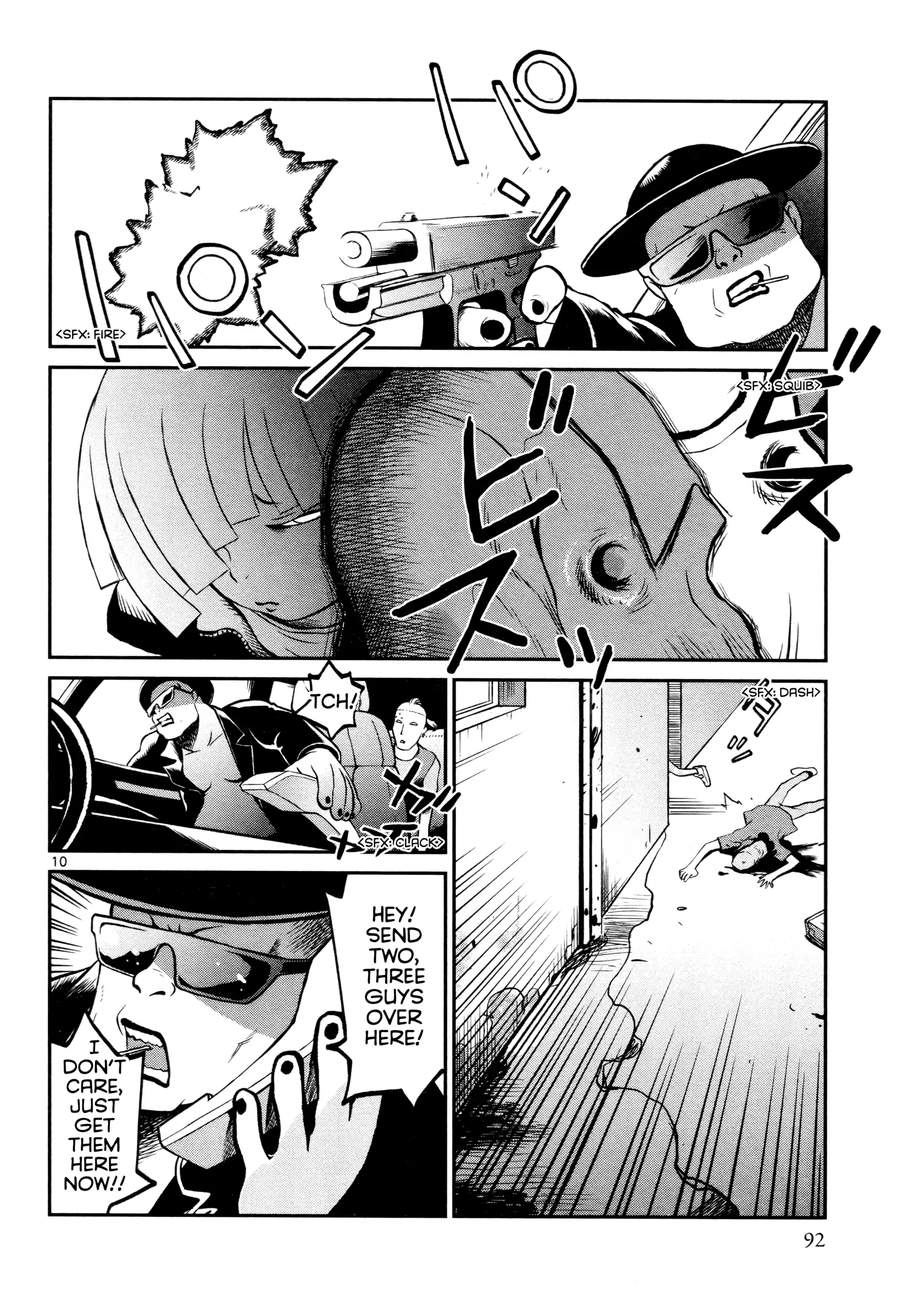 Black Lagoon: Sawyer the Cleaner - Dismemberment! Gore Gore Girl Chapter 33 - page 10