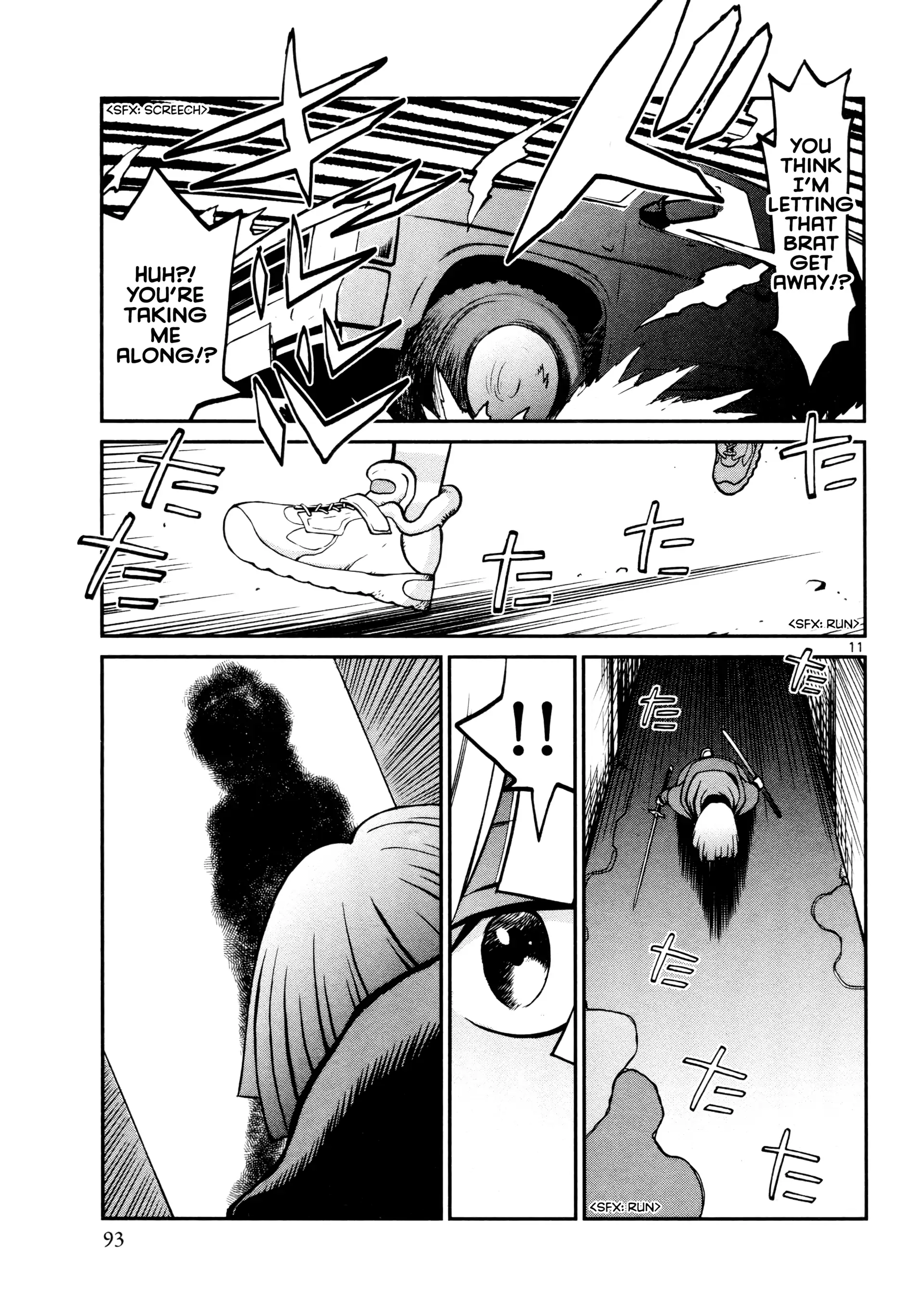 Black Lagoon: Sawyer the Cleaner - Dismemberment! Gore Gore Girl Chapter 33 - page 11