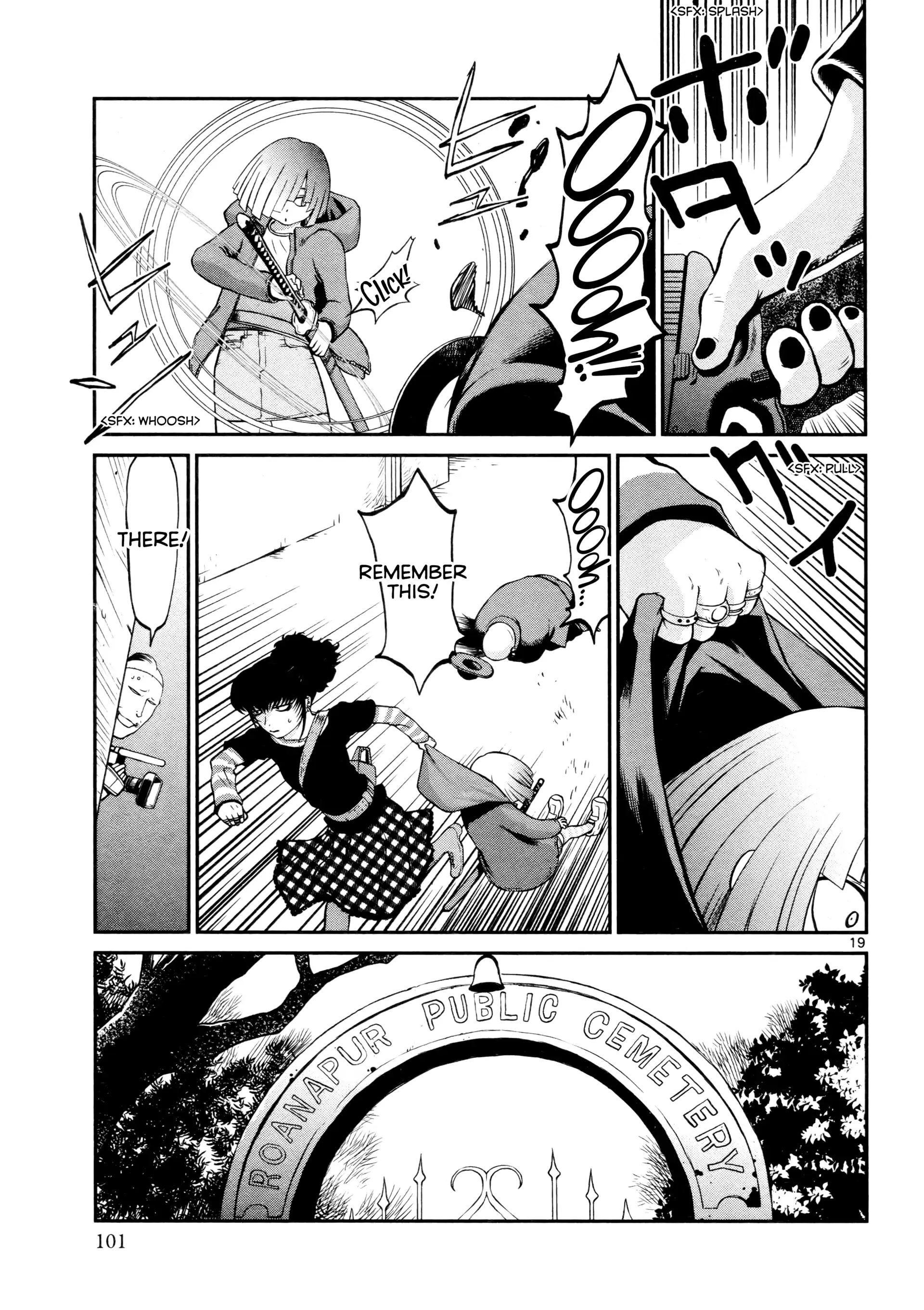 Black Lagoon: Sawyer the Cleaner - Dismemberment! Gore Gore Girl Chapter 33 - page 19